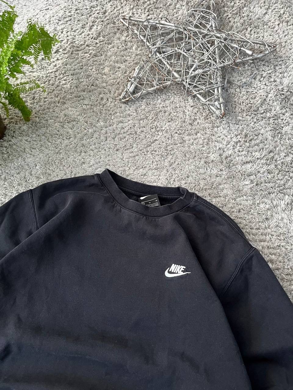 Nike × Vintage Nike Sweatshirt Streetwear Vintage Basic Logo Swoosh Size US XL / EU 56 / 4 - 3 Thumbnail