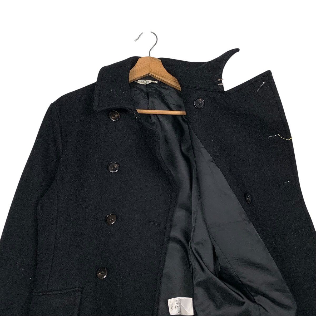 Edifice Japan Edifice Japan Double Breasted Black Jacket Size US S / EU 44-46 / 1 - 10 Thumbnail