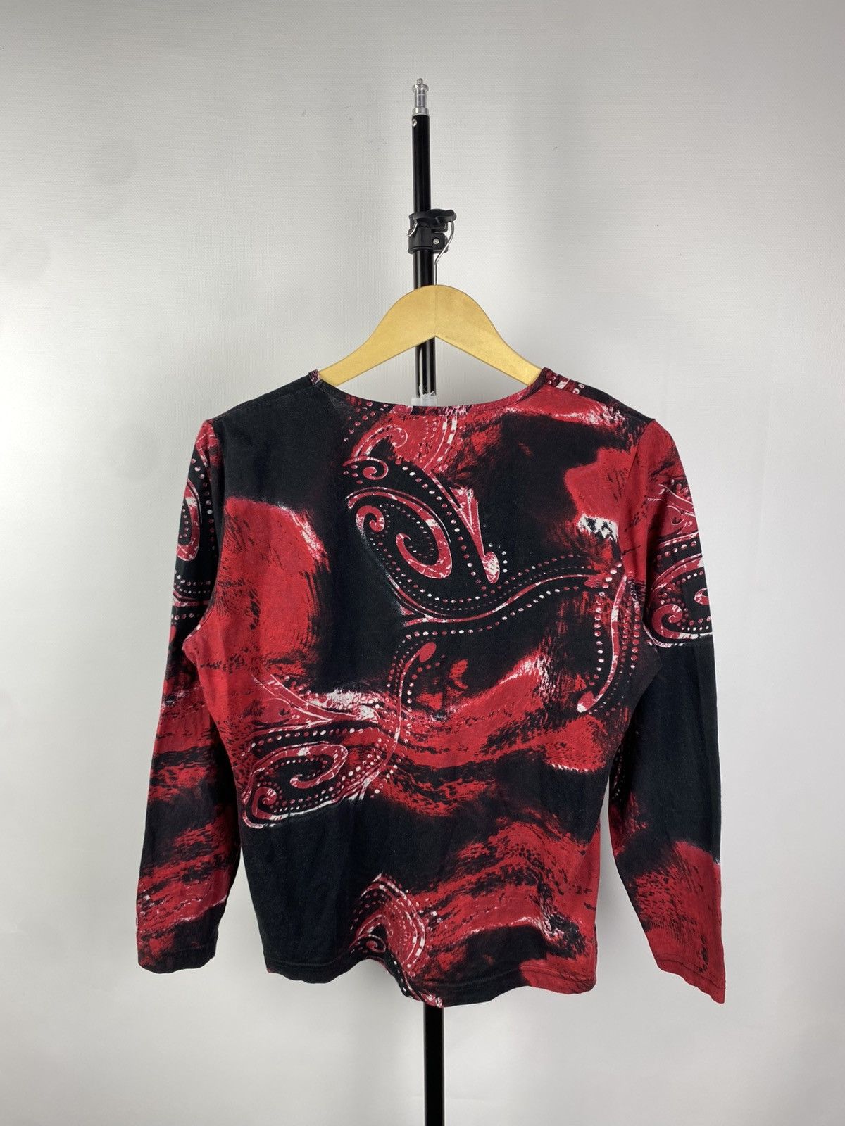 Designer × Japanese Brand × Vintage Save The Queen Jean Paul Gaultier Style Mesh Blouses Size L / US 10 / IT 46 - 3 Thumbnail
