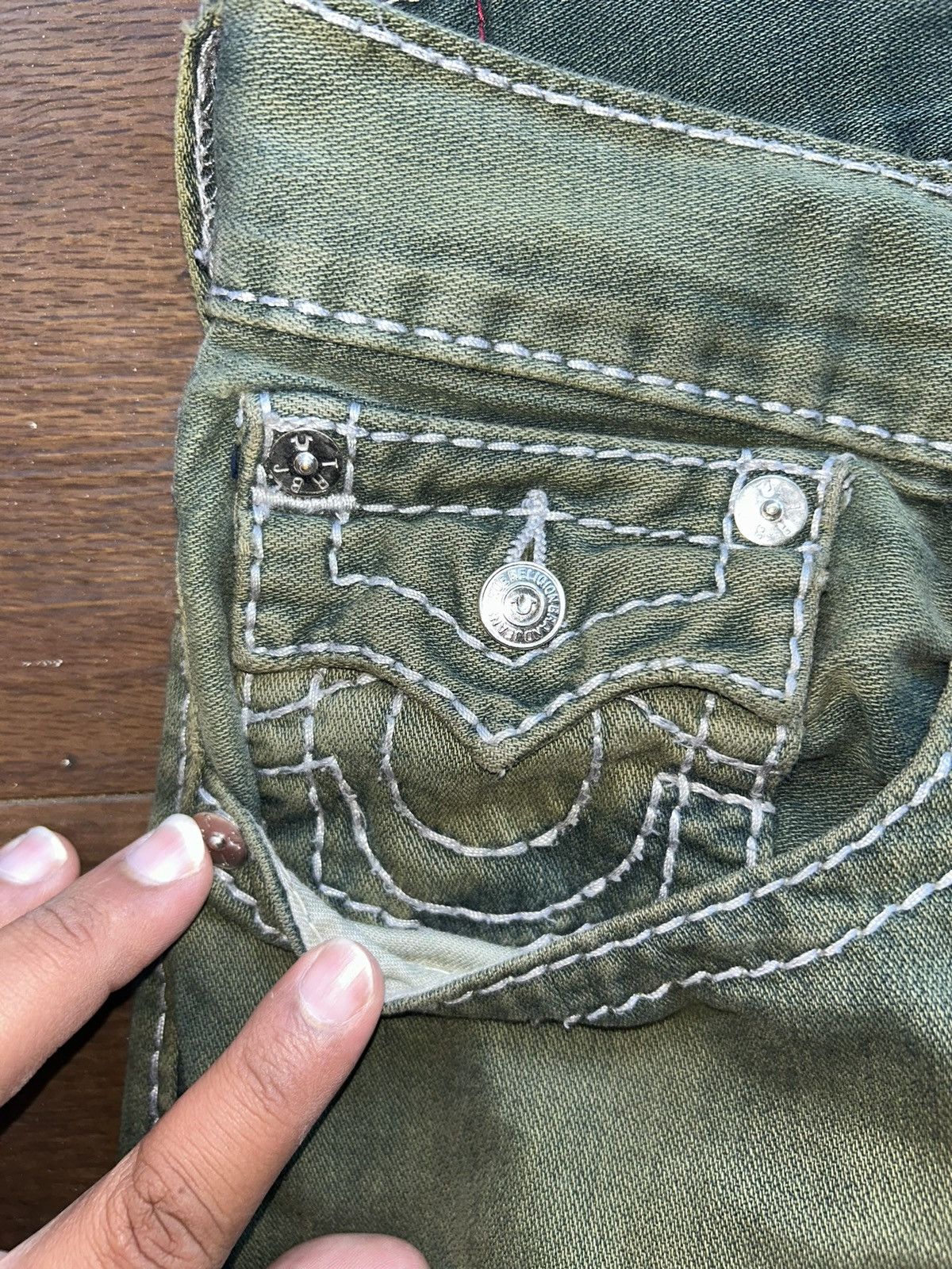 True Religion Vintage True Religion Denim Size US 34 / EU 50 - 2 Thumbnail