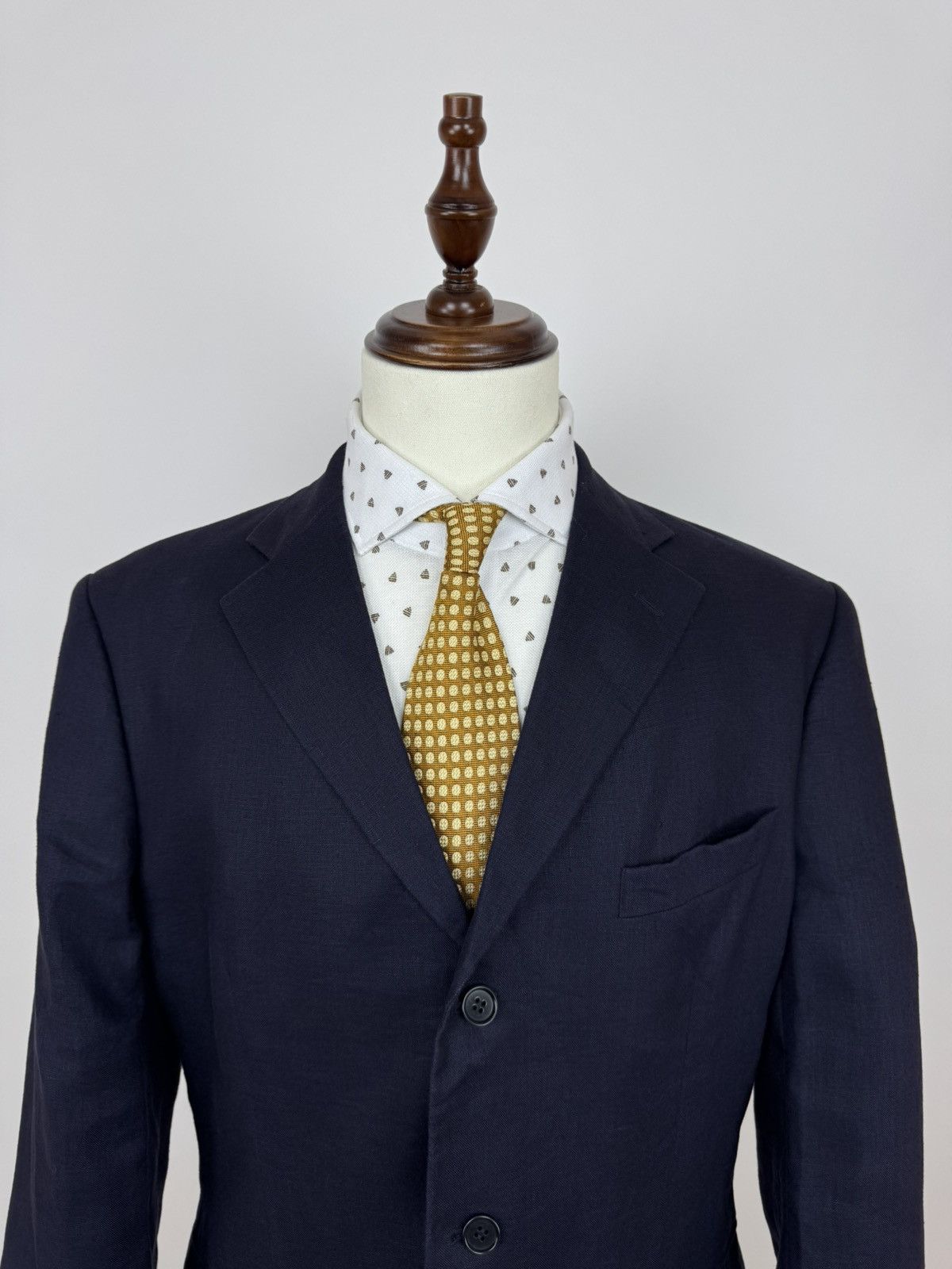 Balmain Balmain Paris Linen Blazer Vintage Sport Jacket Three Button Size 42R - 2 Thumbnail