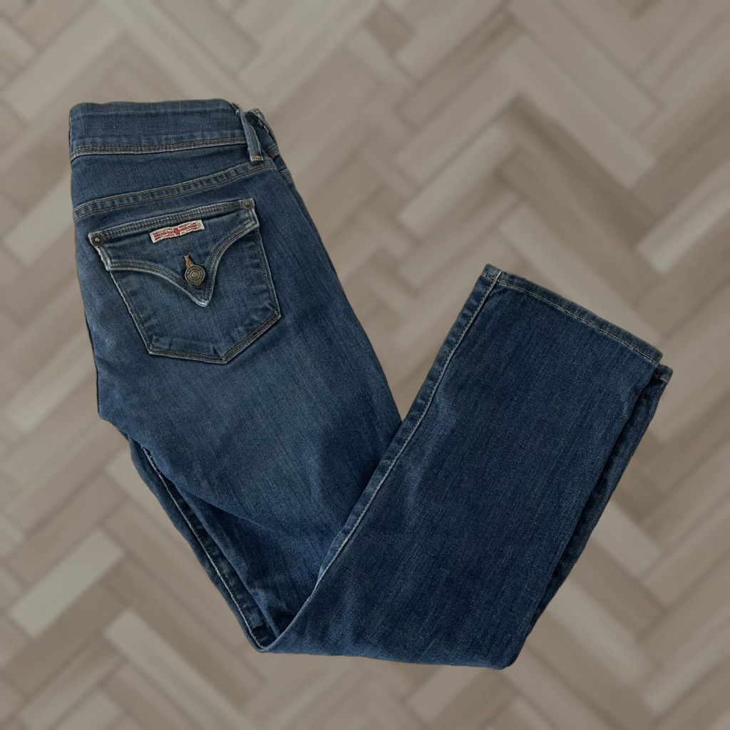 Hudson Hudson Jeans Denim Blue Straight Pants Womens 25 XS? Size 42" / US 20 - 1 Thumbnail