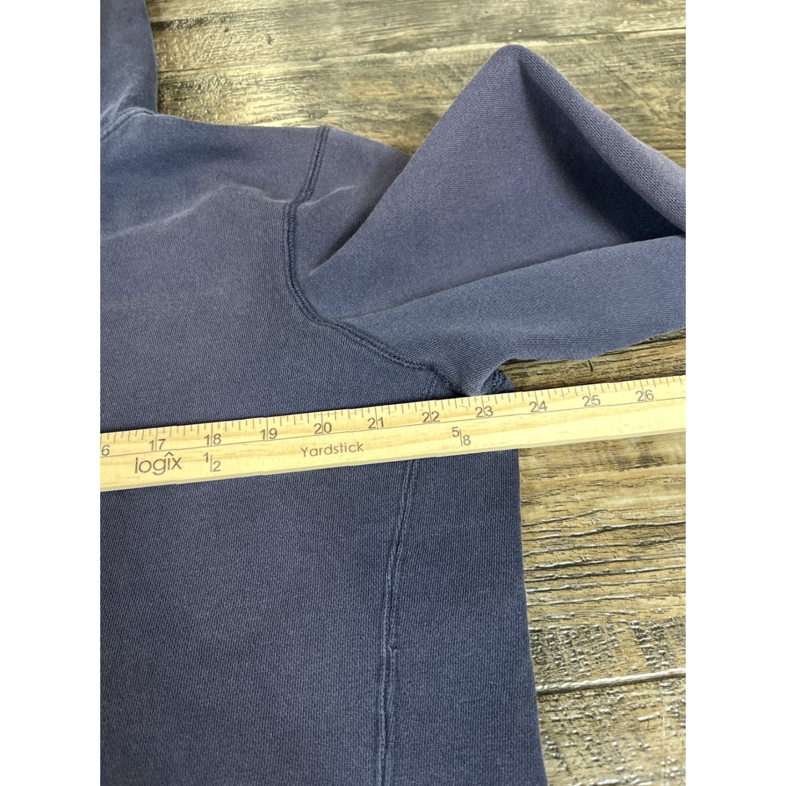 Vintage VINTAGE Old Navy Hoodie Mens XL Navy Blue Faded Distressed Full Zip Y2K Size US XL / EU 56 / 4 - 3 Thumbnail
