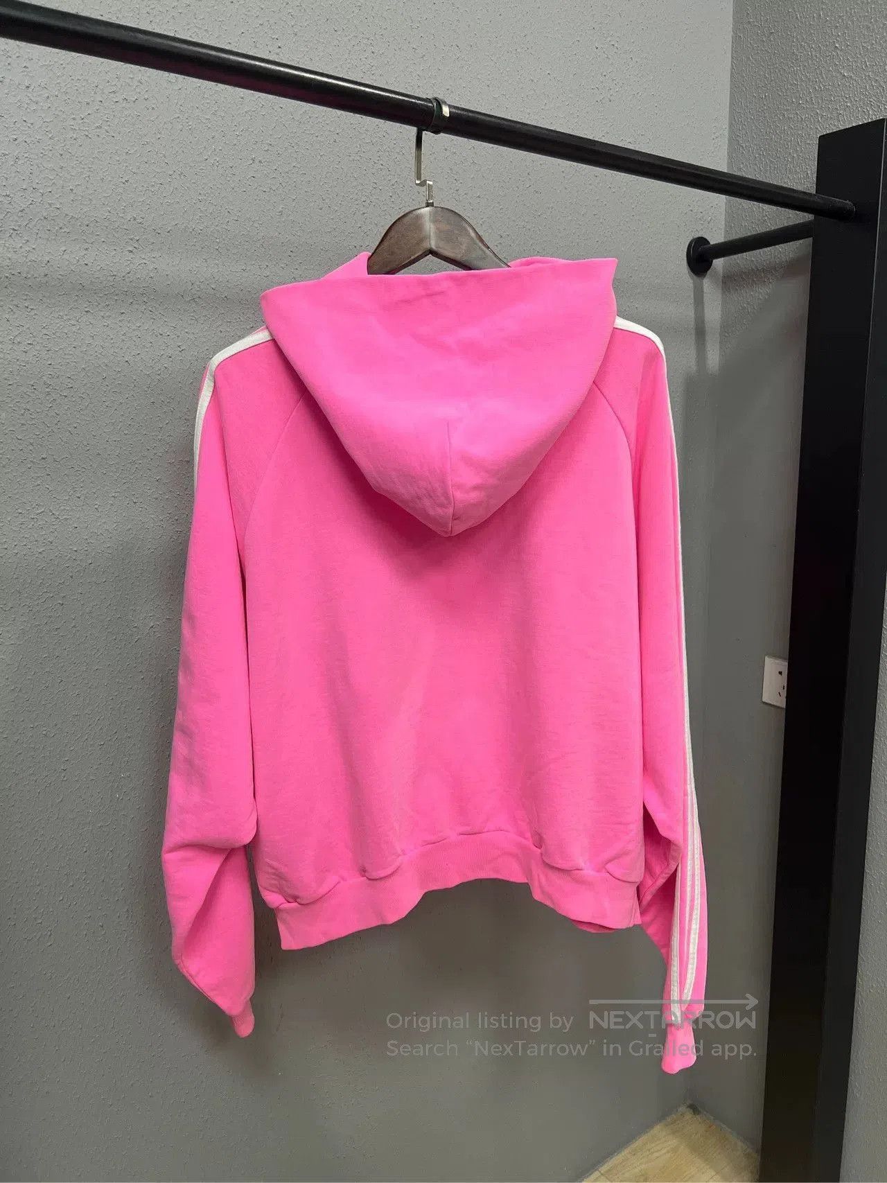 Balenciaga Balenciaga x adidas Pink Hoodie. Size S / US 4 / IT 40 - 2 Thumbnail