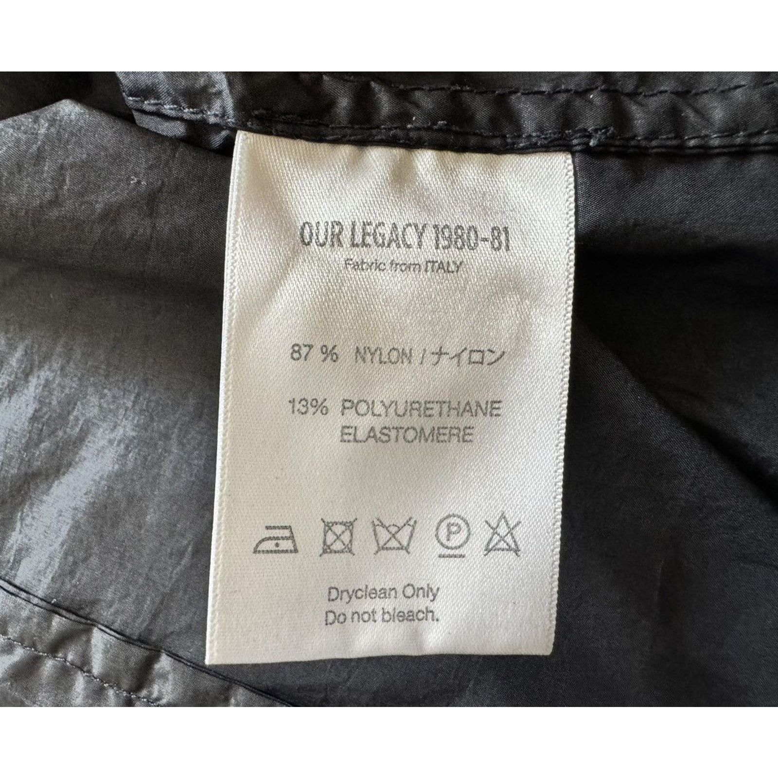 Our Legacy Vintage Our Legacy Windbreaker Midnight Shady jacket Size US M / EU 48-50 / 2 - 7 Thumbnail
