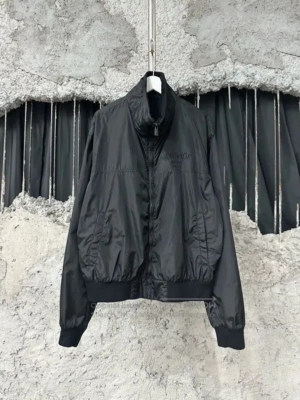 Versace Black Men's Long Sleeve Jacket .
