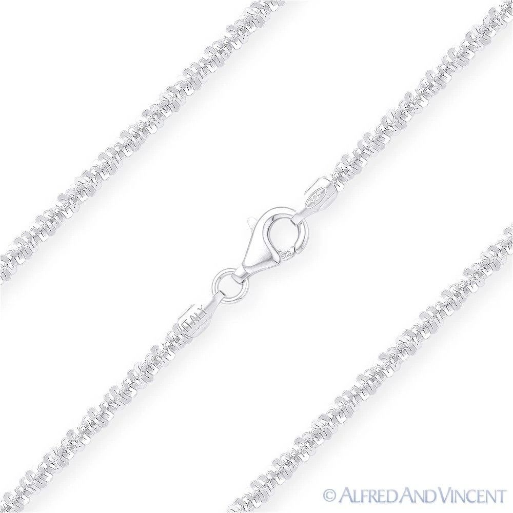 Other 2.1mm Roc Link Italian Sparkle Chain Bracelet - 7" Size ONE SIZE - 1 Thumbnail