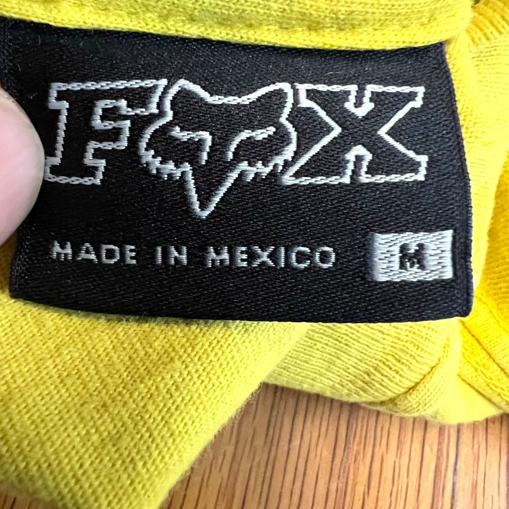 Vintage VINTAGE Fox Motocross T-Shirt Adult M Yellow Graphic Heavyweight Crew Neck Mens Size US M / EU 48-50 / 2 - 7 Thumbnail