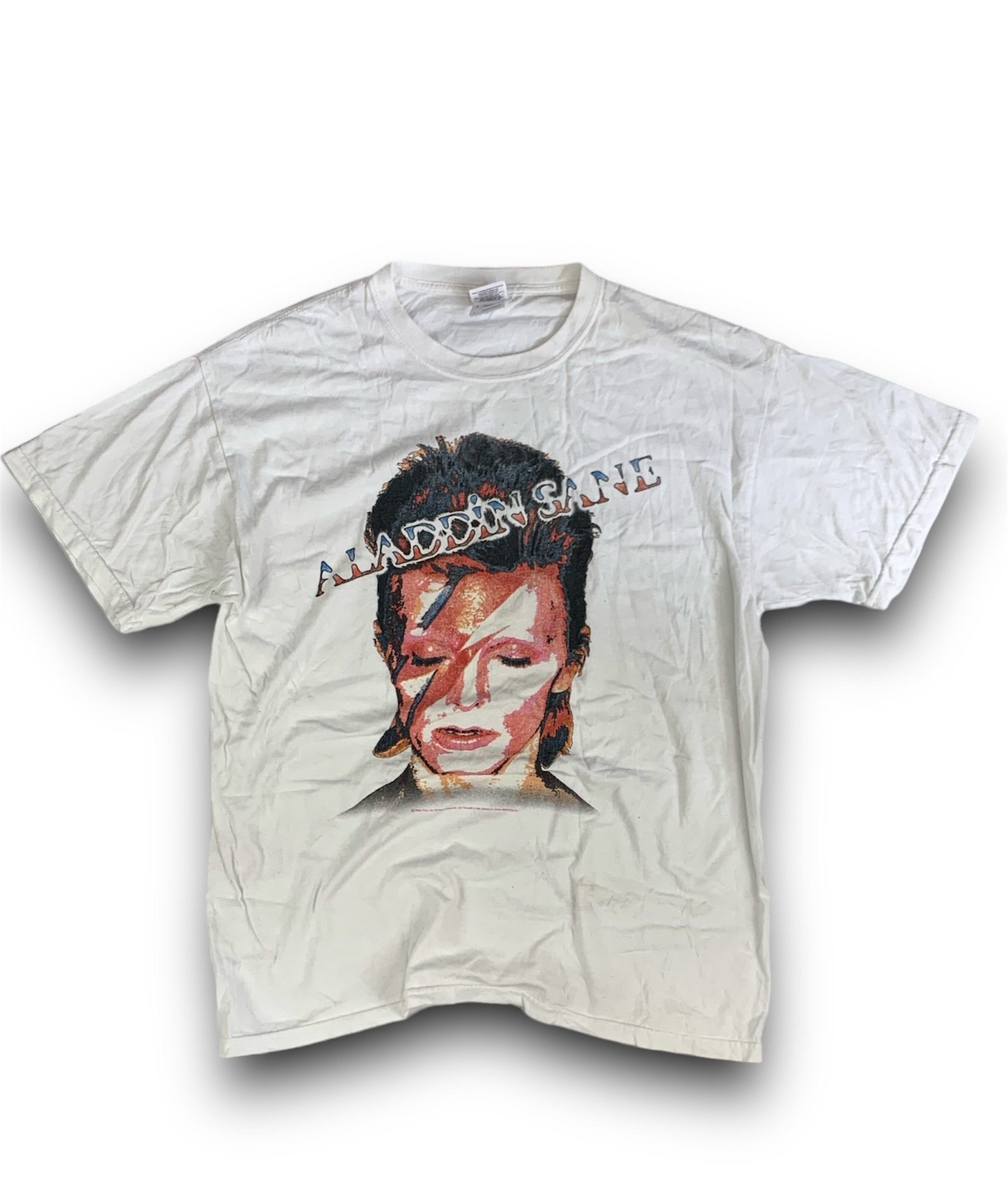 Band Tees × Vintage Aladdin Sane Vintage T-Shirt Size L Size US L / EU 52-54 / 3 - 1 Thumbnail