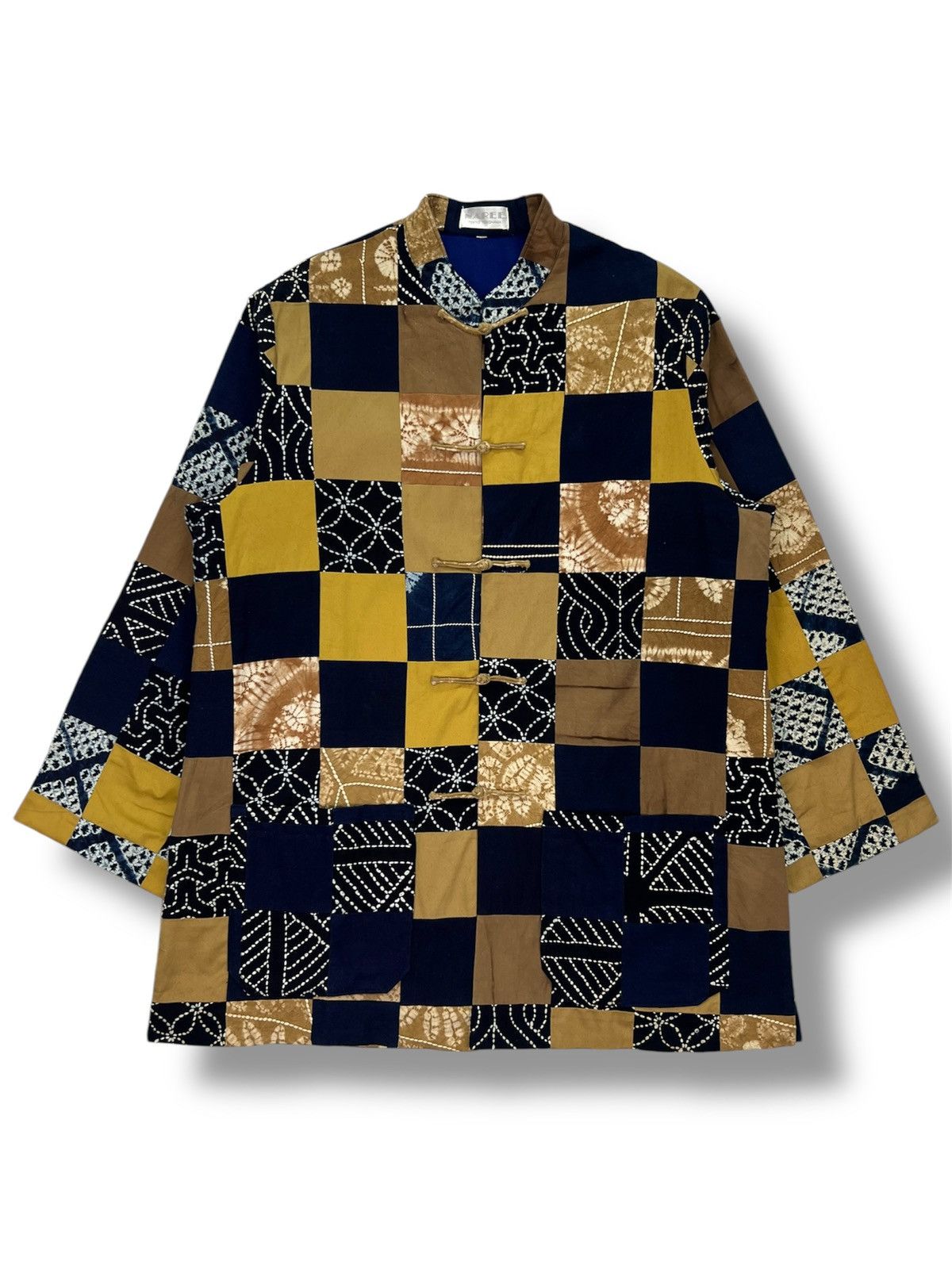 Japanese Brand Naree Patchwork Sashiko Jacket Size US S / EU 44-46 / 1 - 1 Thumbnail