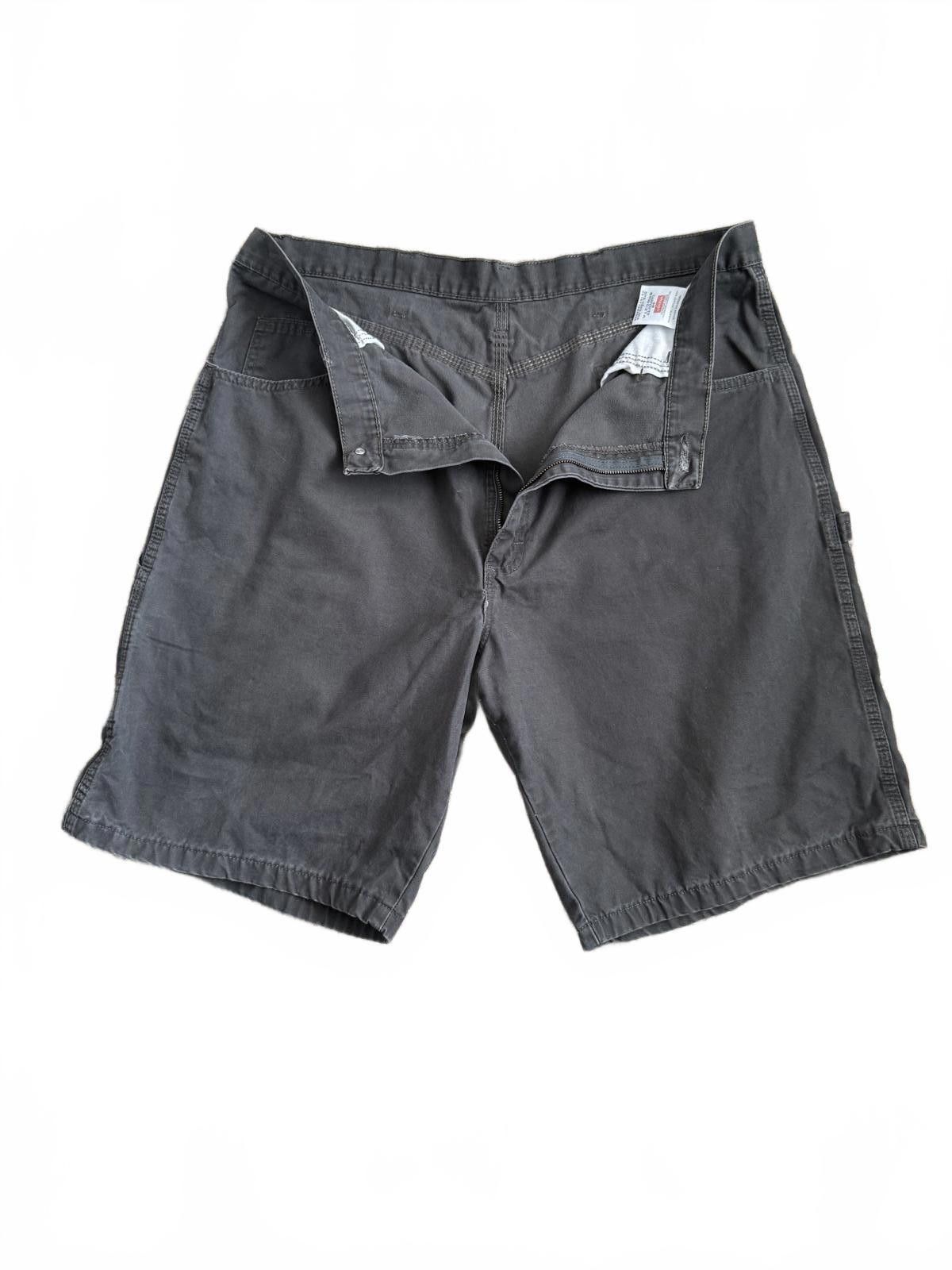 Wrangler Dark Gray Faded Wrangler Carpenter Shorts Men Size US 38 / EU 54 - 2 Thumbnail