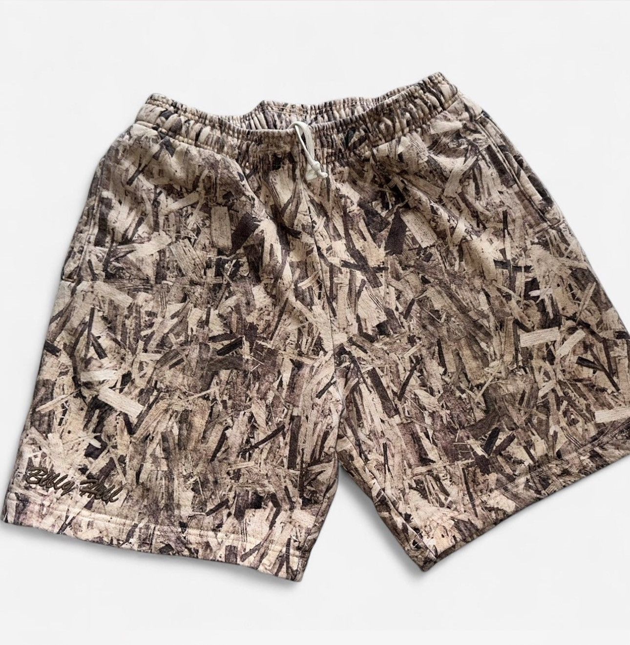 Billy Hill Plywood Camo shorts