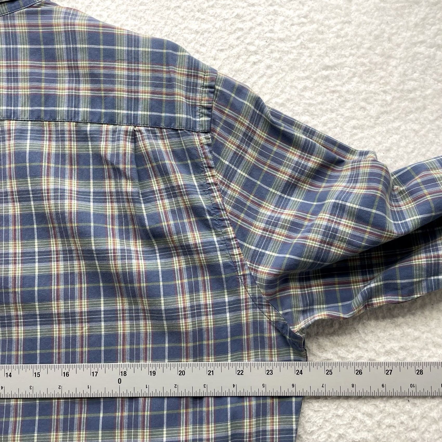 Southern Tide Southern Tide Shirt Mens Large Classic Fit Blue Plaid Button Up Casual Everyday Size US L / EU 52-54 / 3 - 7 Thumbnail
