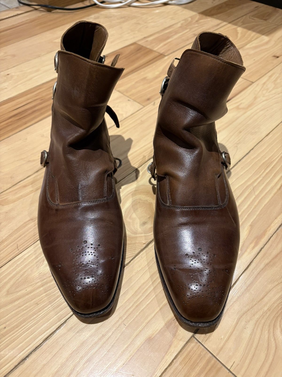 Barker Black Barker Black Lavenum Brown US 9.5 Gently Used Size US 9.5 / EU 42-43 - 2 Thumbnail
