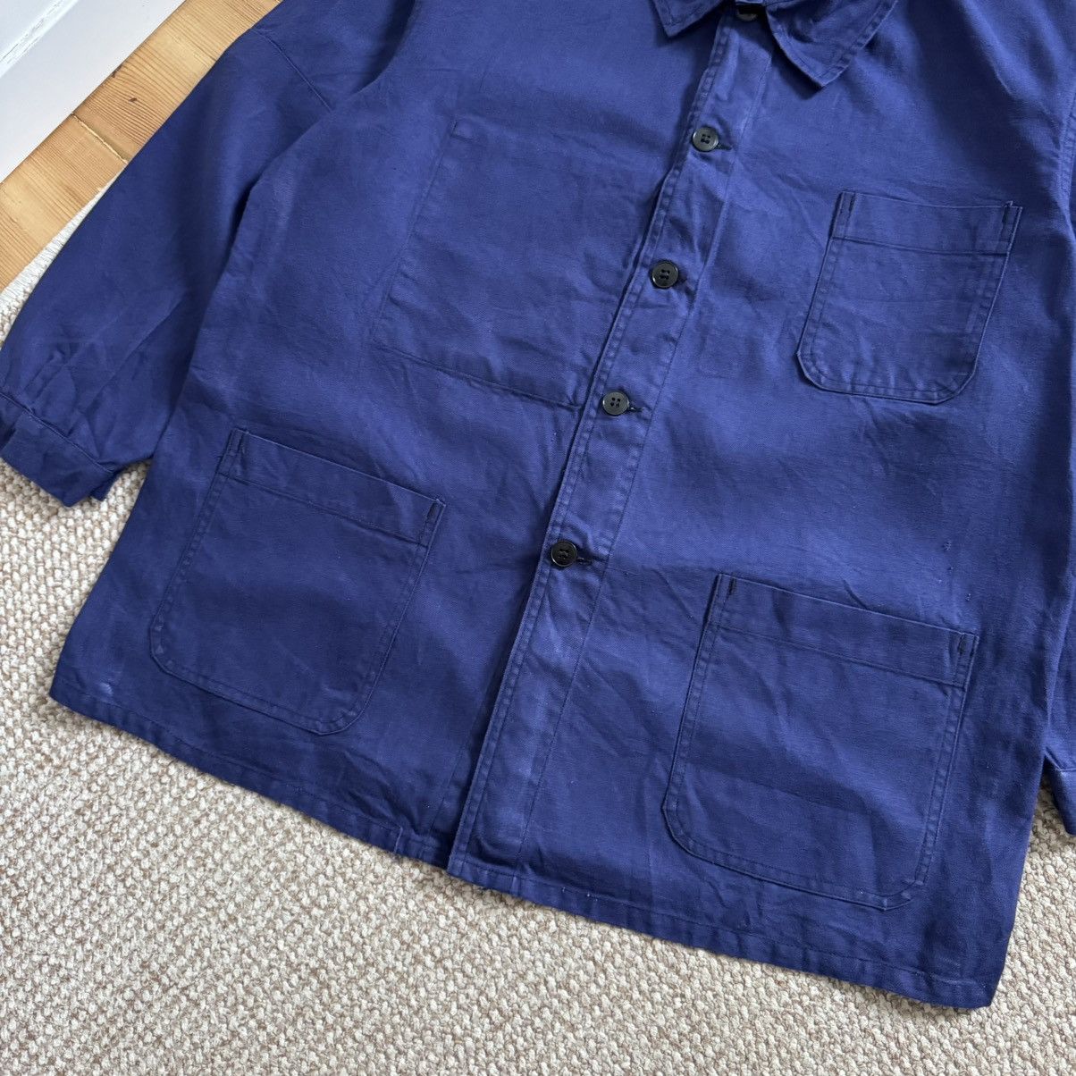 Le Laboureur French vintage chore sanfor works faded jacket Size US L / EU 52-54 / 3 - 5 Thumbnail