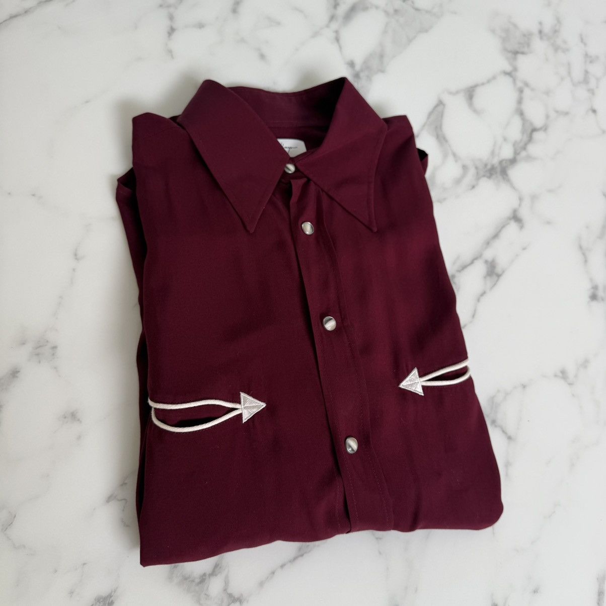 Second/Layer Second Layer Western Corno Shirt - Size Medium Size US M / EU 48-50 / 2 - 10 Thumbnail