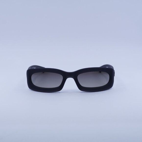 Gucci Gucci GG1786S 001 Sunglasses Dark Grey Opal Rectangle Frame Size ONE SIZE - 3 Thumbnail