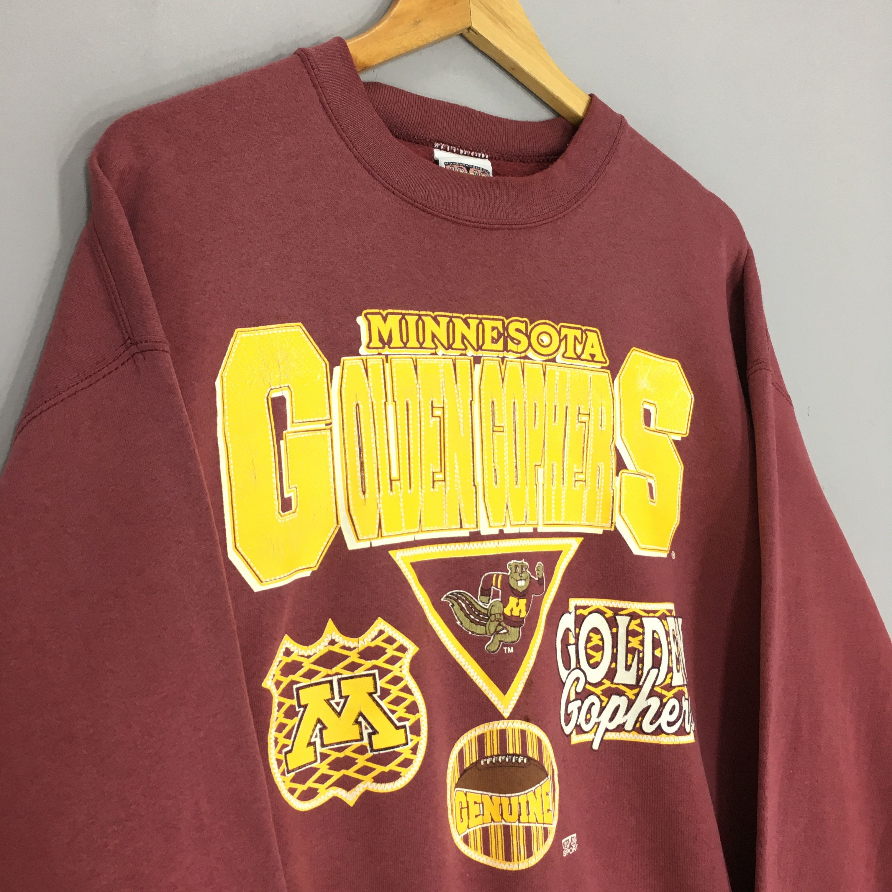 Vintage Minnesota Golden Gophers NCAA Sweatshirt XLarge