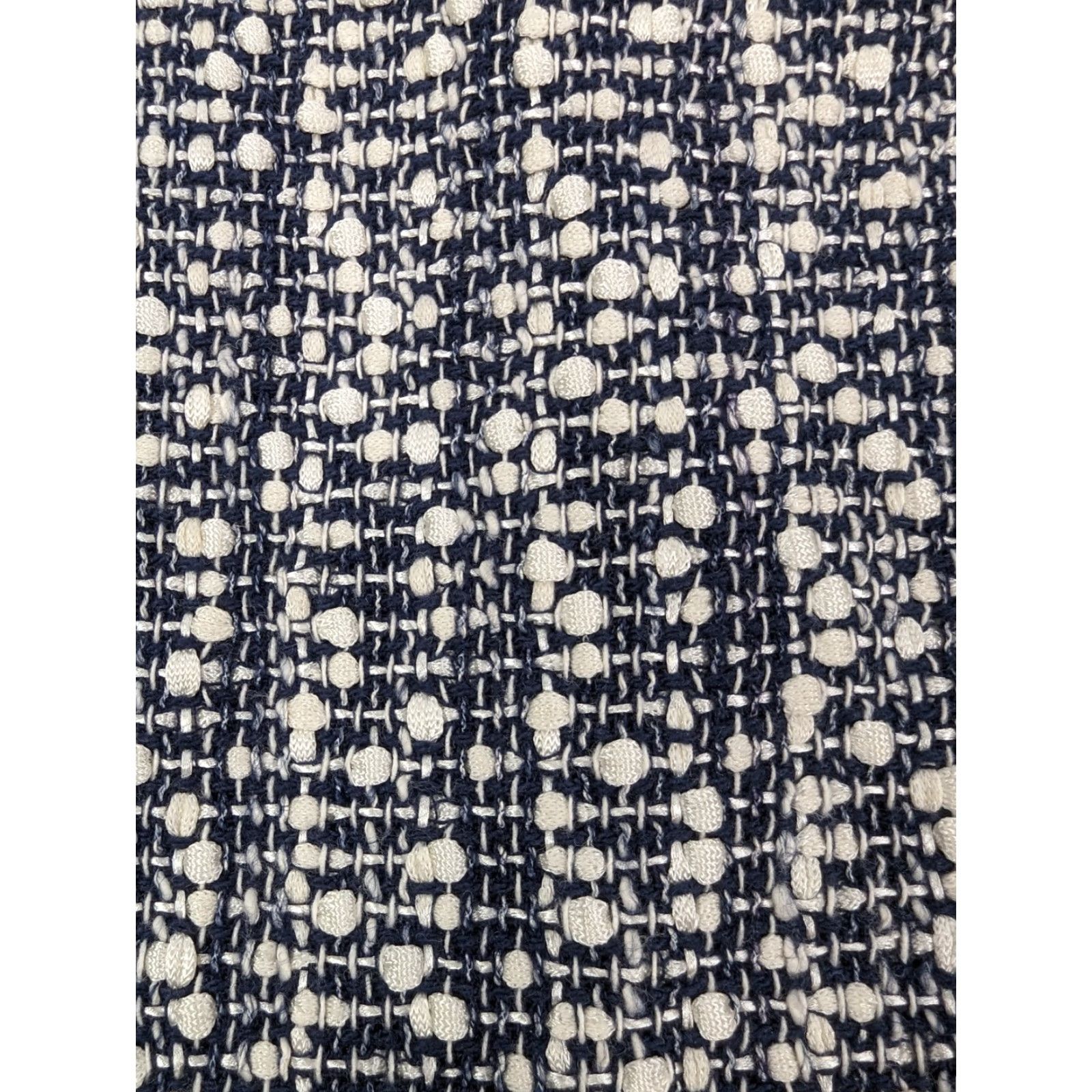 Ann Taylor Ann Taylor Skirt Womens Size 14 Knee Length Pencil Knit Black White Multicolor Workwear Pockets Reg Size 36" / US 14 / IT 50 - 2 Thumbnail