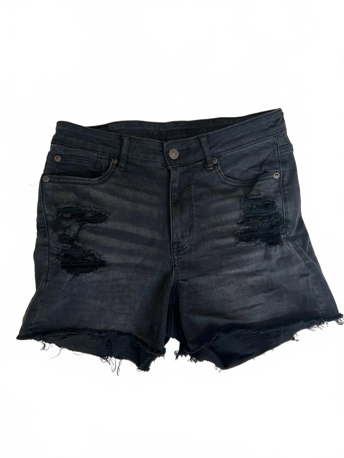 American Eagle Outfitters American Eagle High V Rise Shortie Sz 8 Size 32" / US 10 / IT 46 - 1 Thumbnail