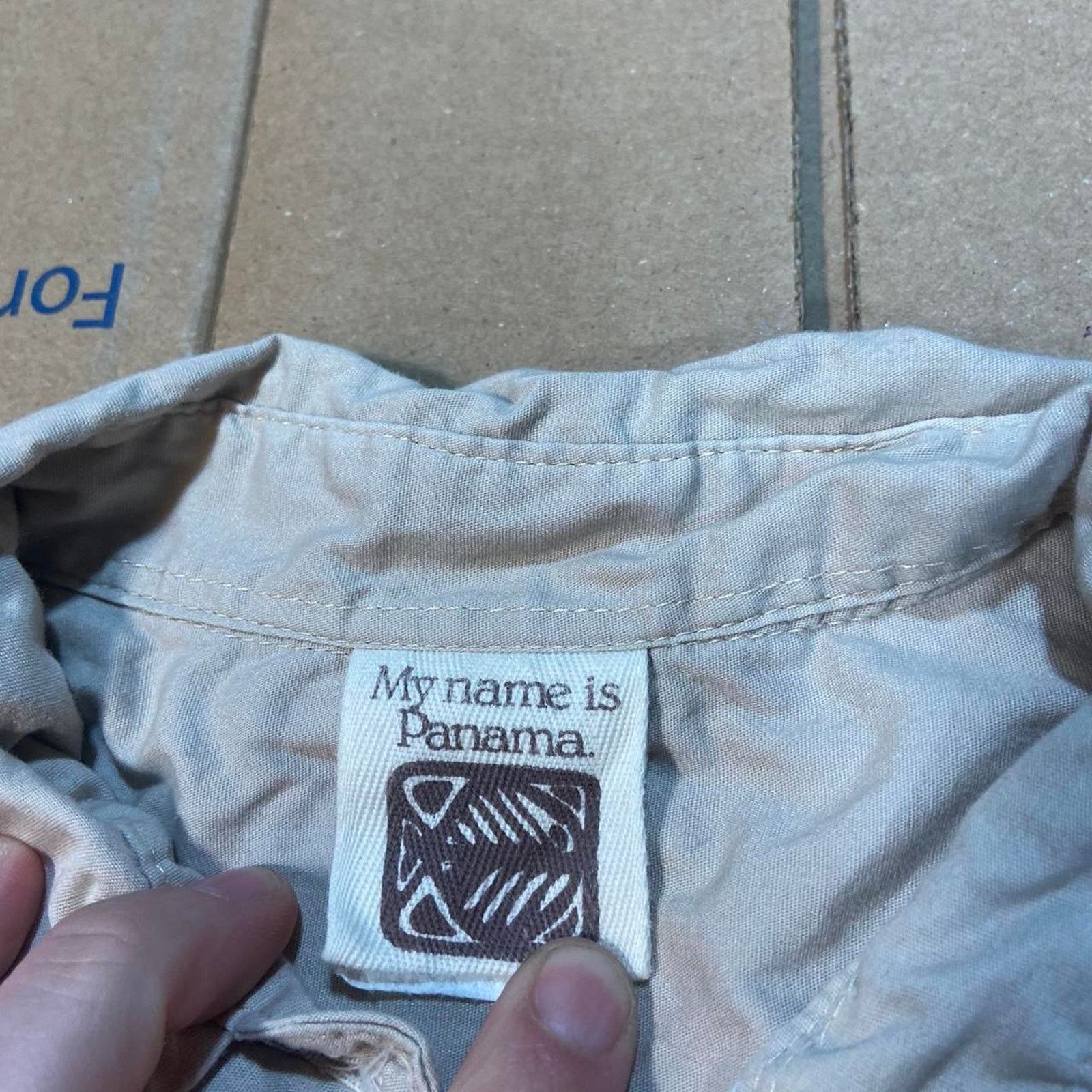 Levi's My name is panama button Size US M / EU 48-50 / 2 - 4 Thumbnail
