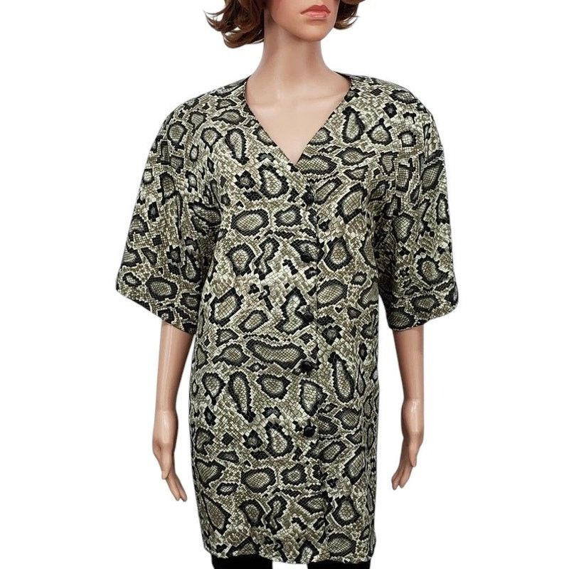Vintage Vintage Truffles Top Blouse Animal Print Made in USA Plus 2X Size XXL / US 16-18 / IT 52-54 - 6 Thumbnail