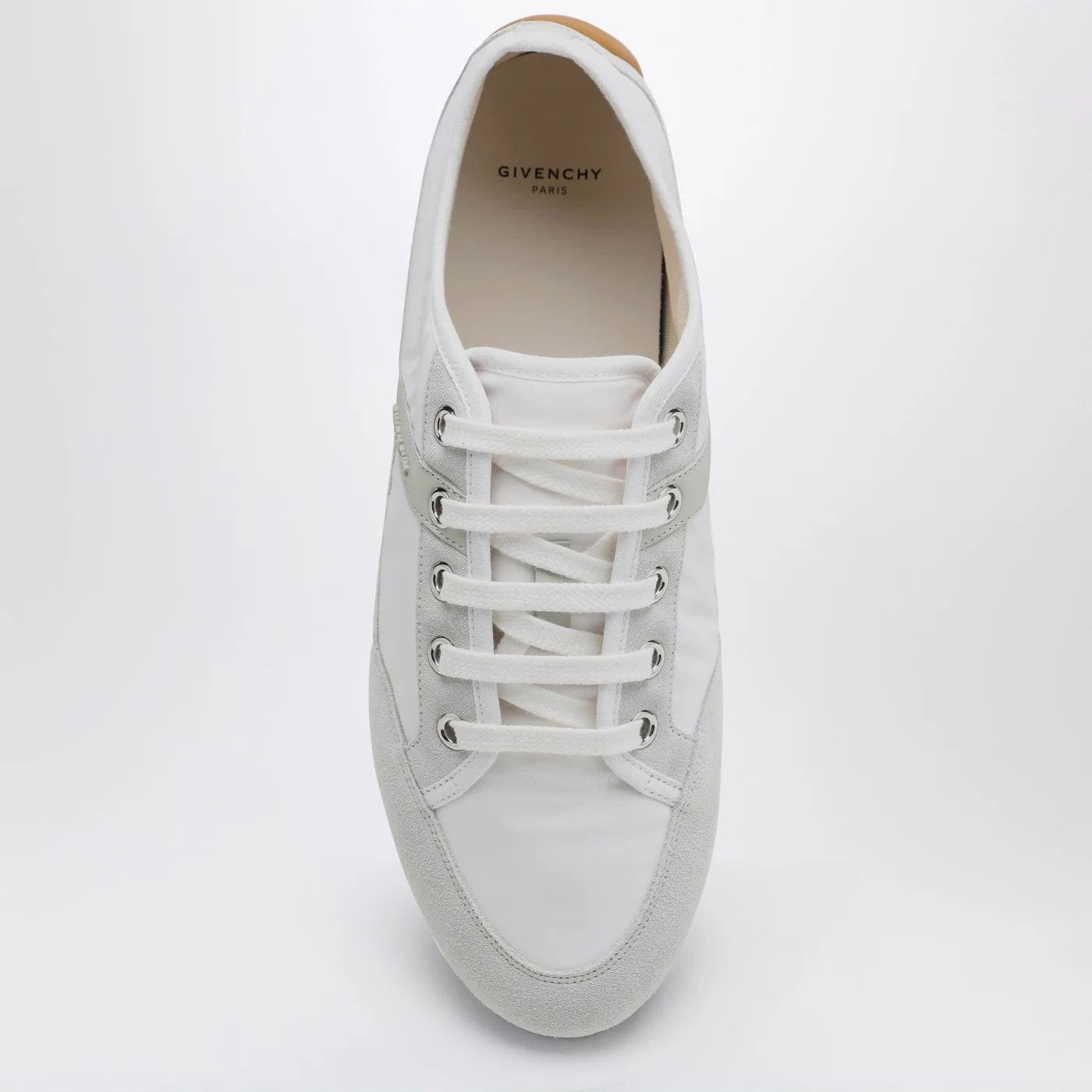 Givenchy o1d2blof0426 Nylon Low-Top Sneakers in White Size US 8 / EU 41 - 3 Thumbnail