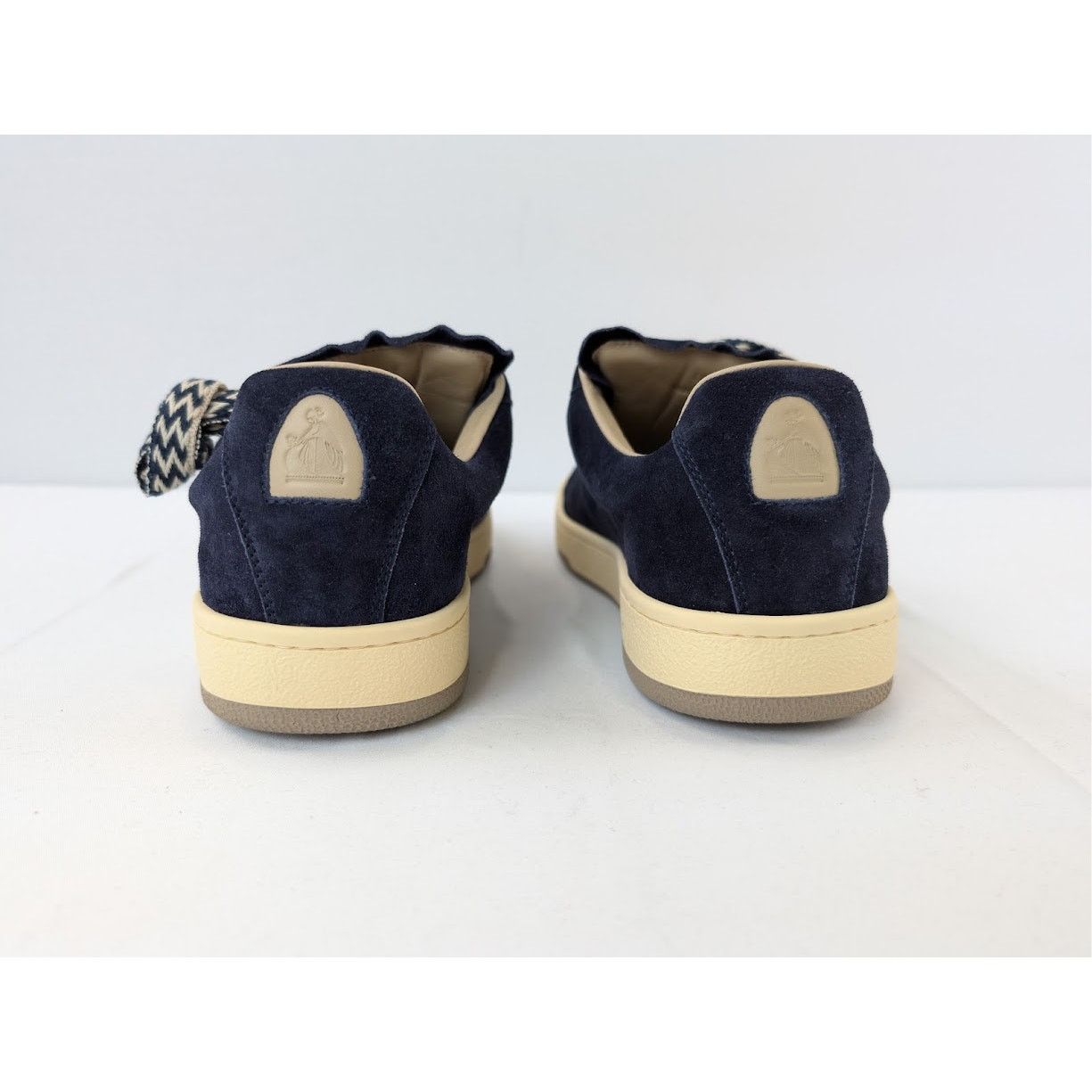 Lanvin o1rshd1 Curb Sneakers in Dark Blue Size US 11 / EU 44 - 10 Thumbnail