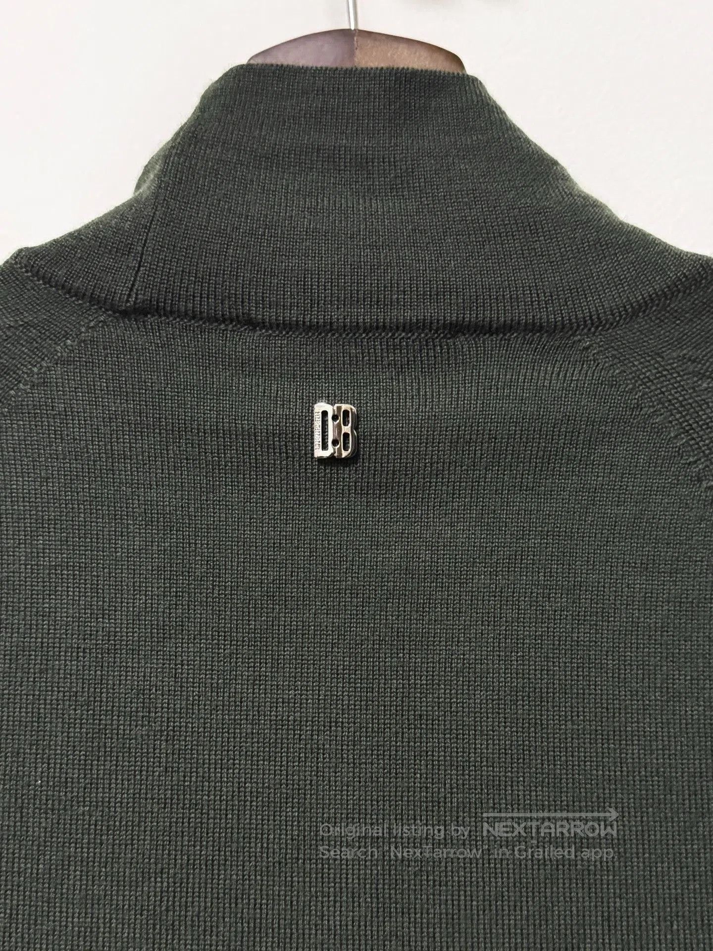 Dirk Bikkembergs Dirk Bikkembergs Cut Leather Turtleneck Sweater. Size US S / EU 44-46 / 1 - 4 Thumbnail