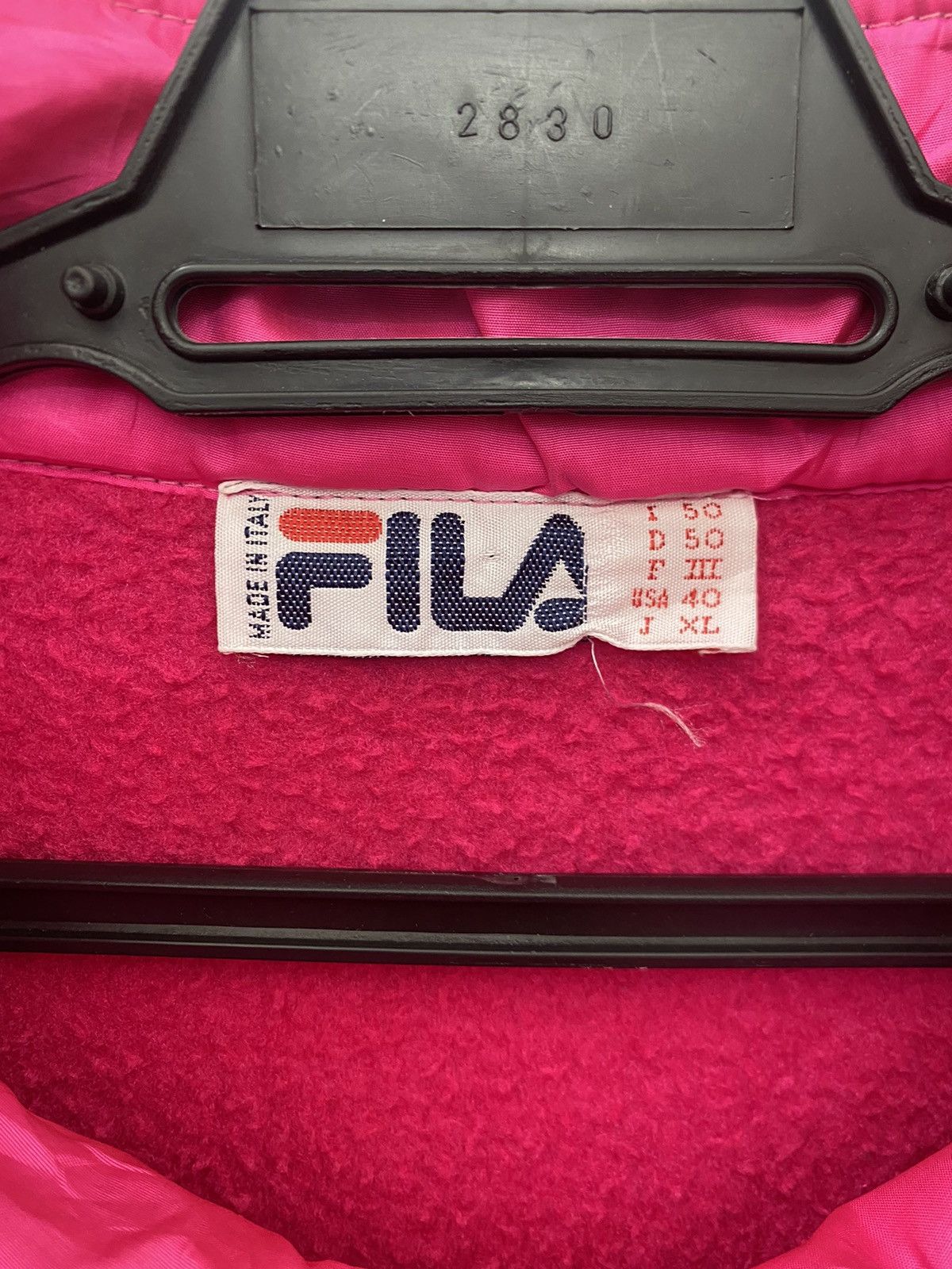 Bjorn Borg × Fila FILA ANORAK ALTITUDE FLEECE OVERSIZED MADE IN ITALY Size US M / EU 48-50 / 2 - 4 Thumbnail