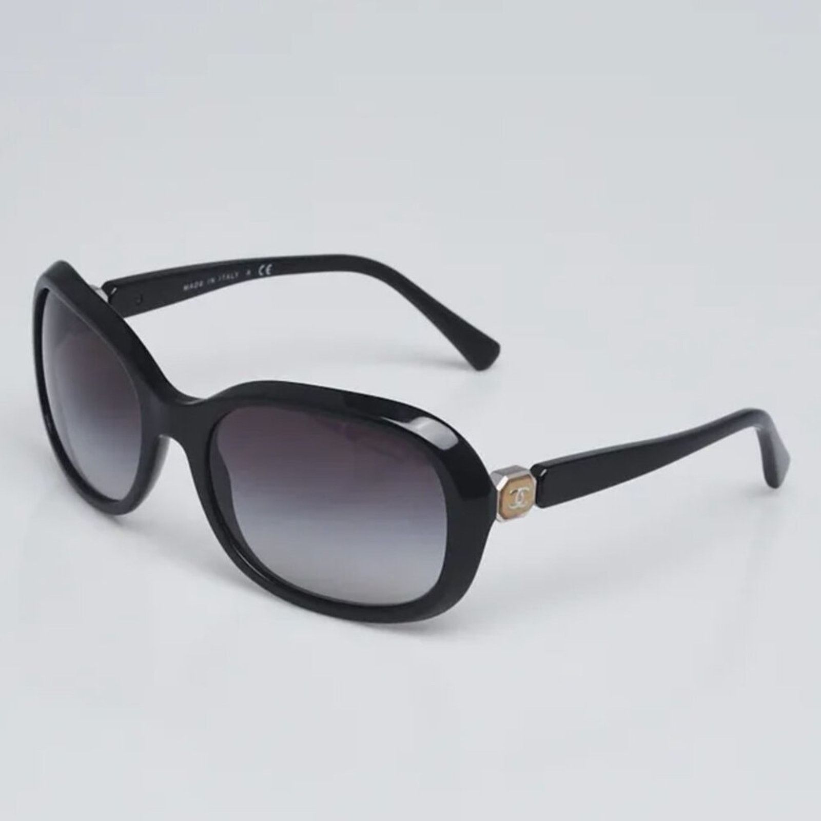 Chanel Chanel Black Acetate Frame Sunglasses - 5286 Size ONE SIZE - 1 Thumbnail