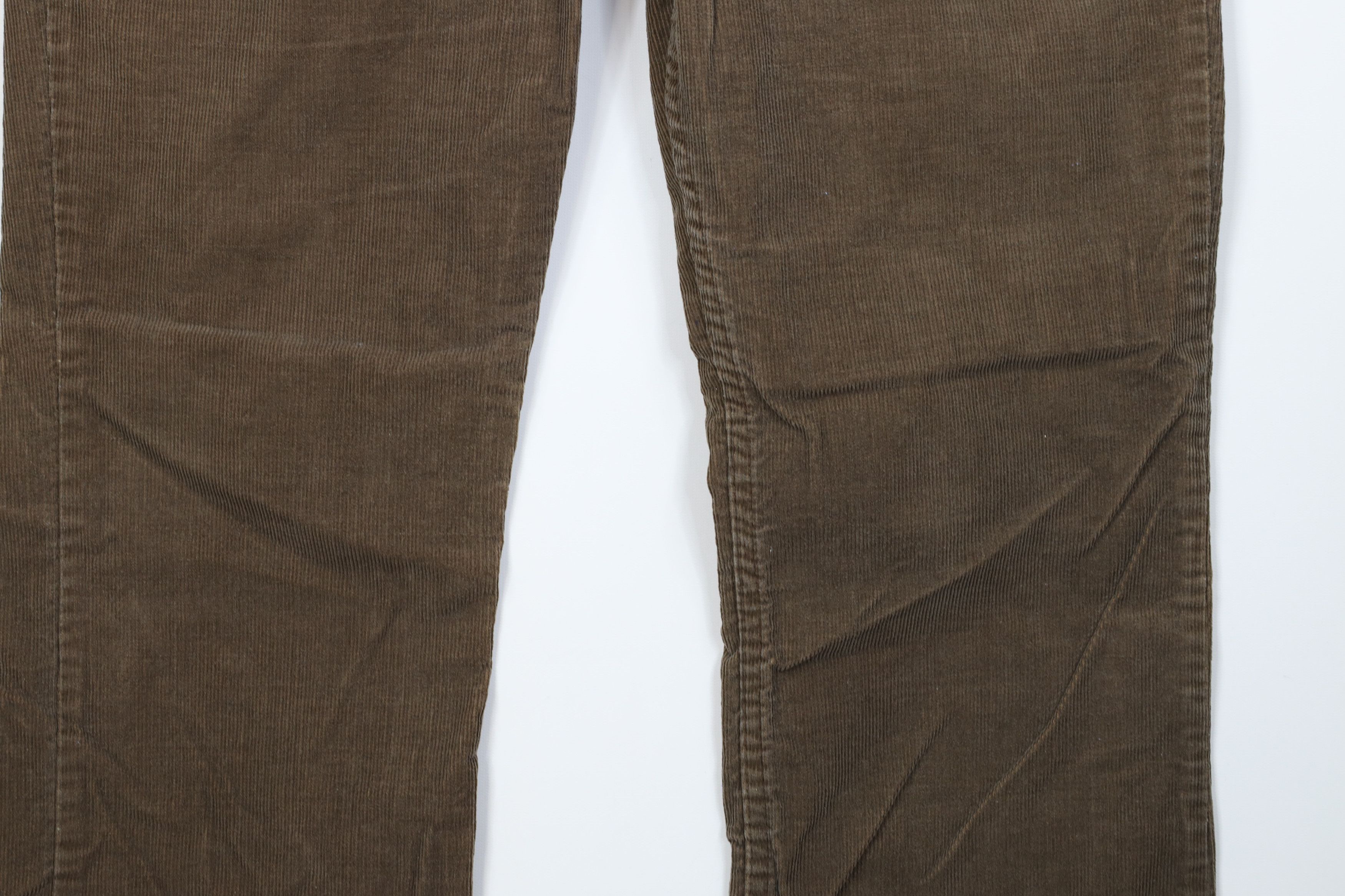 Vintage Vintage 70s Streetwear Wide Leg Corduroy Pants Brown USA Size US 36 / EU 52 - 4 Thumbnail