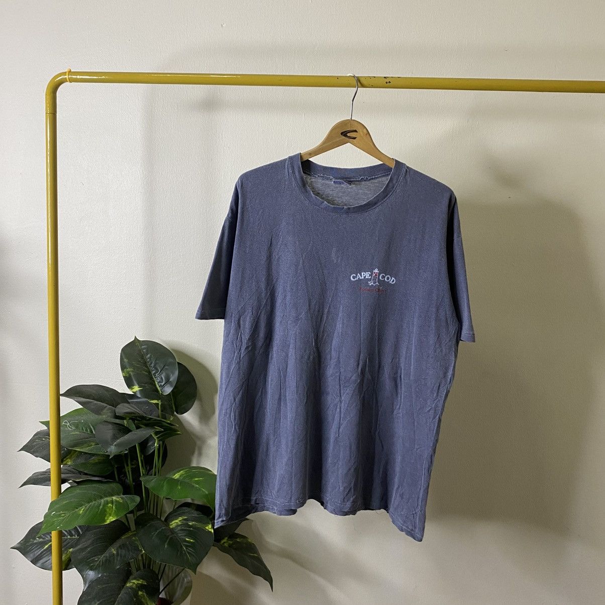 Vintage 1990s Cape Cod Potato Chip Promo T Shirt Faded Grey Size US L / EU 52-54 / 3 - 6 Thumbnail