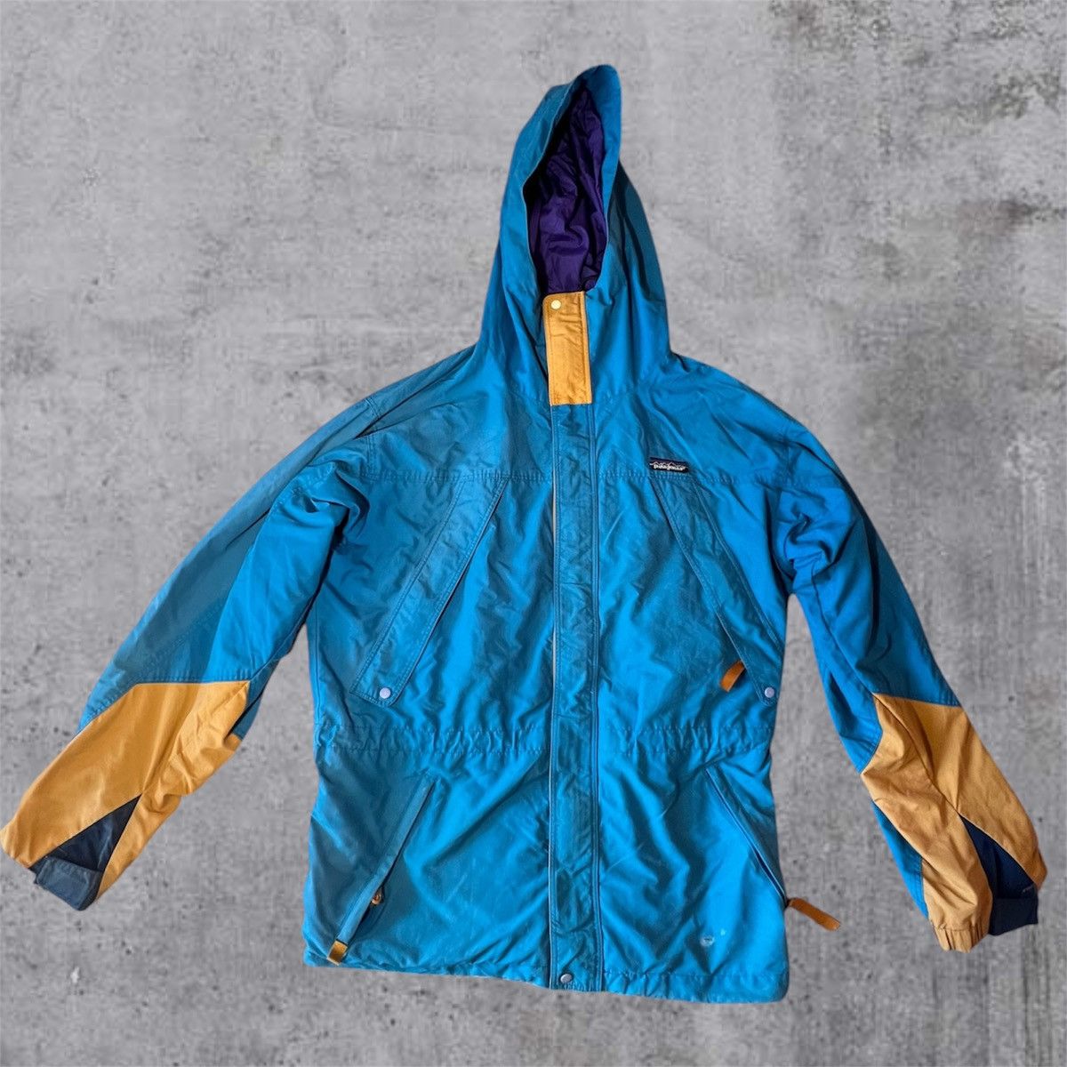 Patagonia × Vintage PATAGONIA Vintage Pullover Jacket L Blue Size US L / EU 52-54 / 3 - 1 Thumbnail