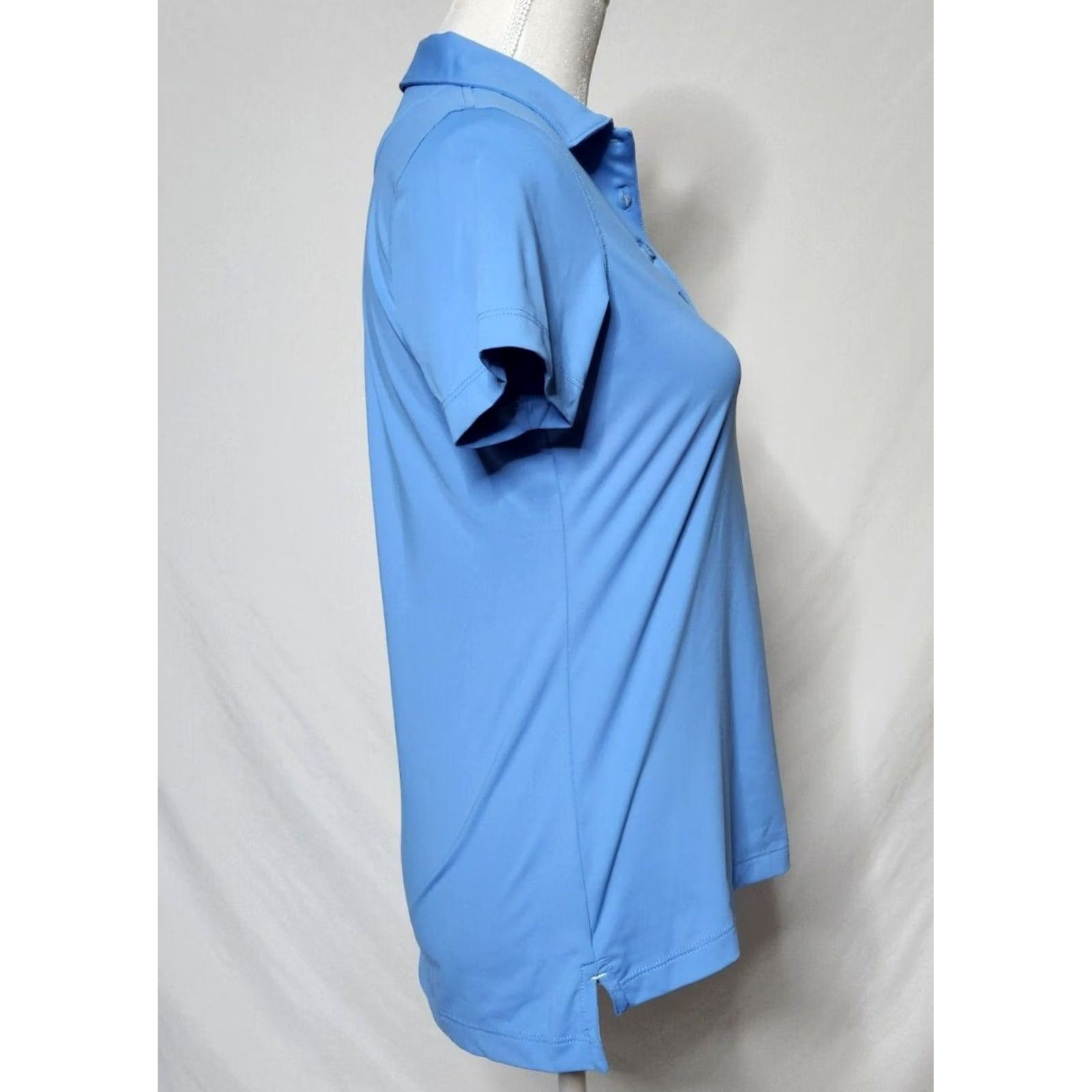 Peter Millar Peter Millar Womens Polo Shirt Golf UPF 50+ Blue Short Sleeve Size S Size S / US 4 / IT 40 - 4 Thumbnail