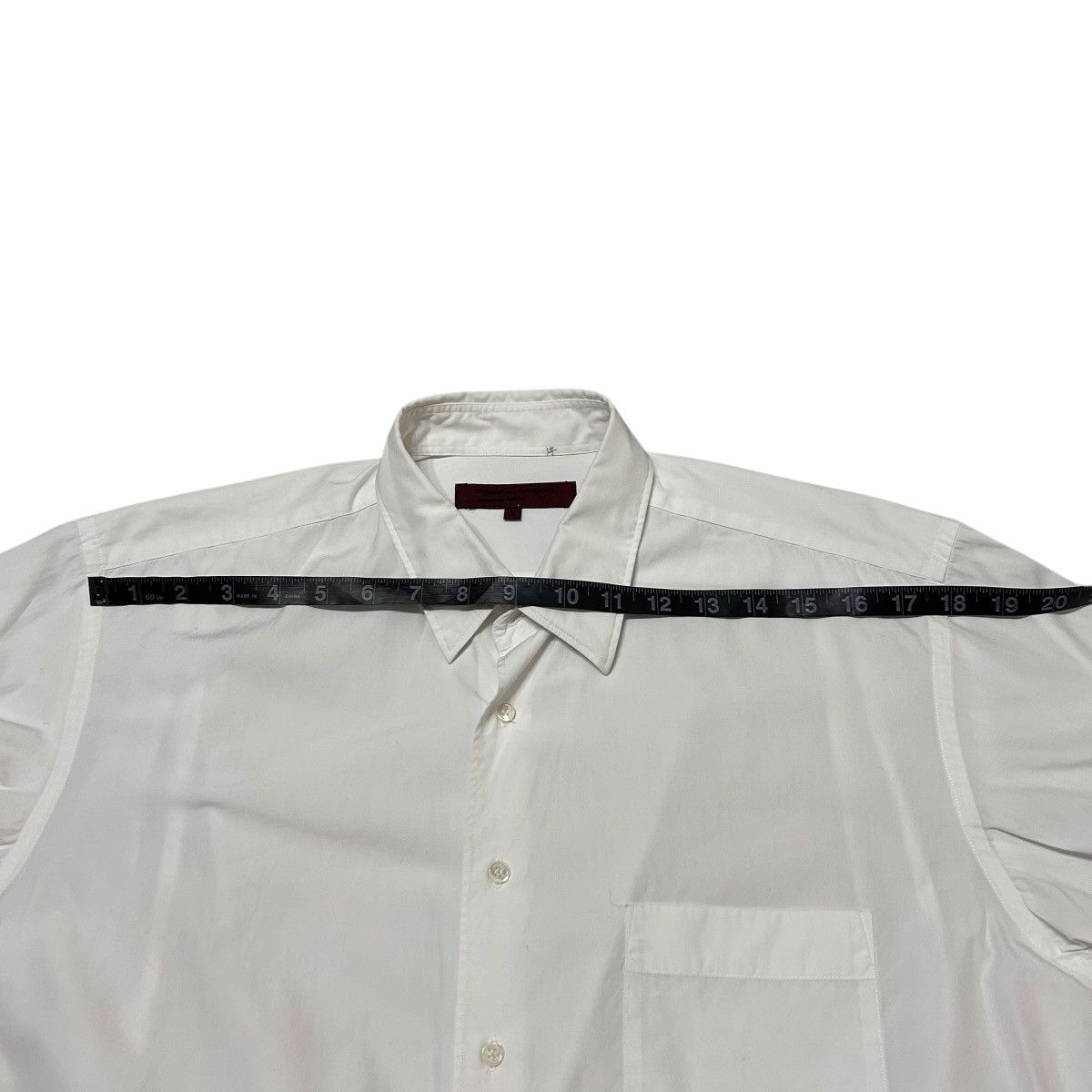 Comme des Garcons Homme Deux 716 80s Comme Des Garcons Homme Deux vintage shirt white men Size US M / EU 48-50 / 2 - 15 Thumbnail