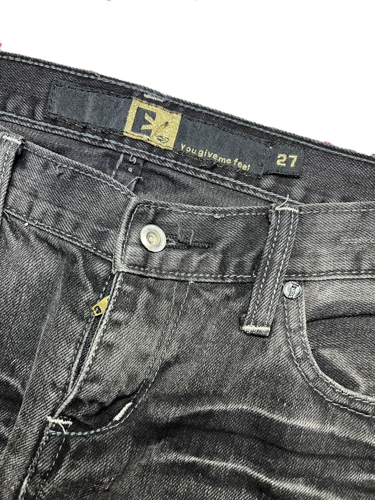 If Six Was Nine × Japanese Brand × Le Grande Bleu (L.G.B.) Rare Design Vintage Japanese Brand E 1990s Size US 31 - 4 Thumbnail