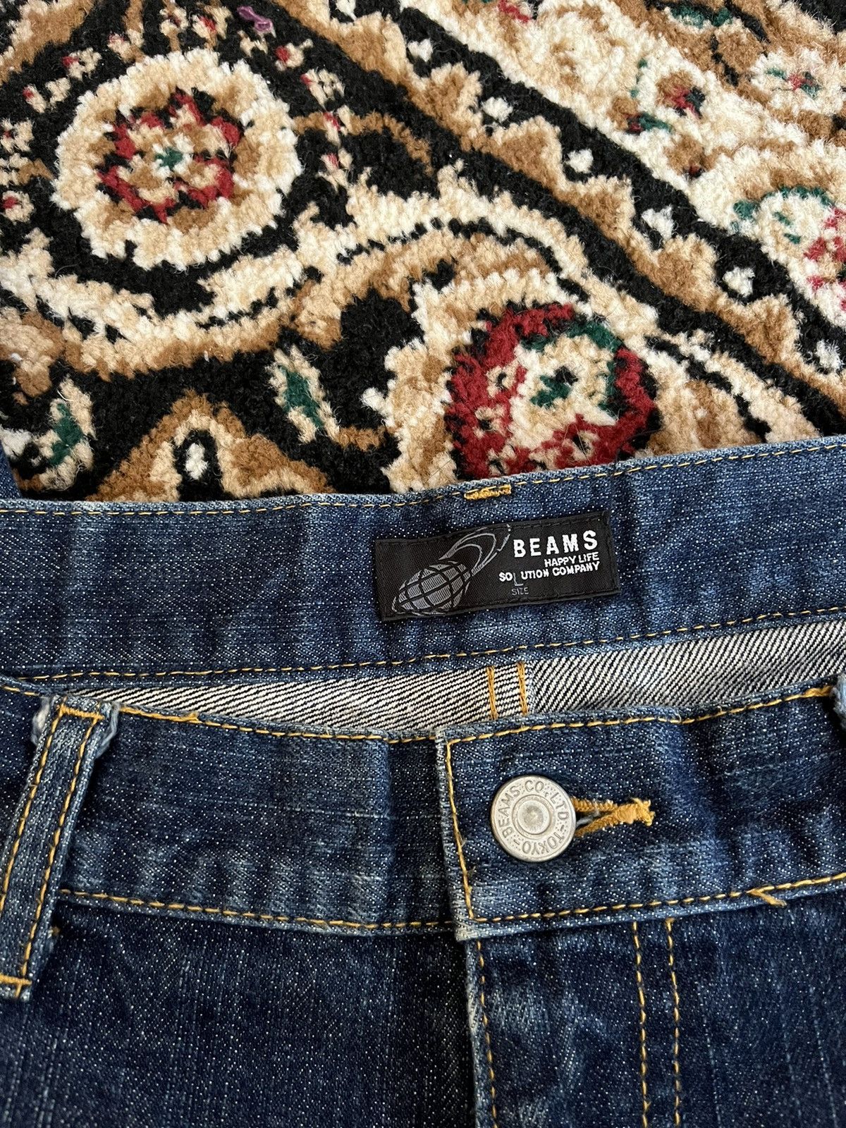 Beams Japan × Beams Plus × Japanese Brand BEAMS JAPAN STRAIGHT JEANS Size US 32 / EU 48 - 12 Thumbnail