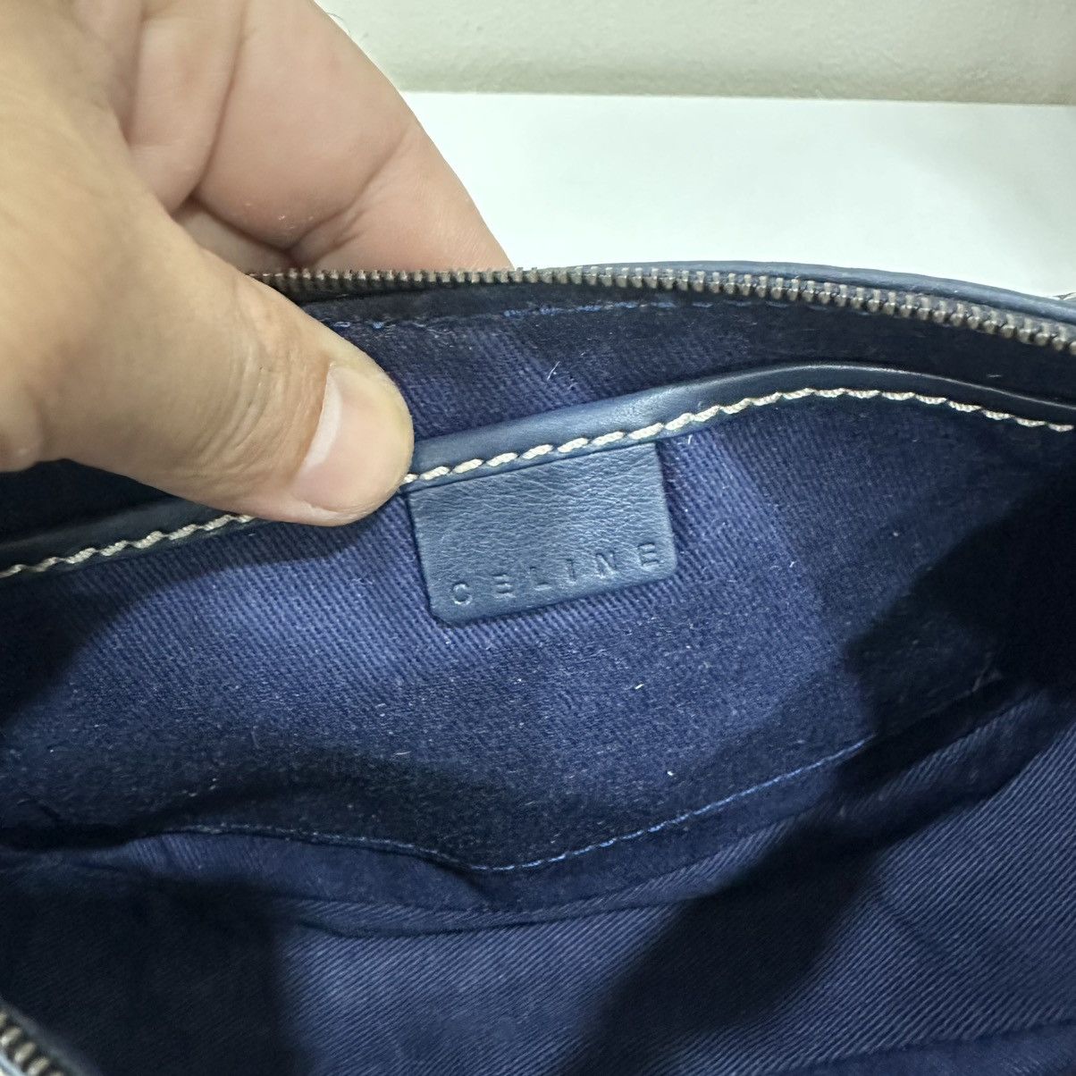 Celine ‼️LASTDROP‼️ CELINE MACADAM CANVAS POCHETTE POUCH HANDBAG Size ONE SIZE - 13 Thumbnail