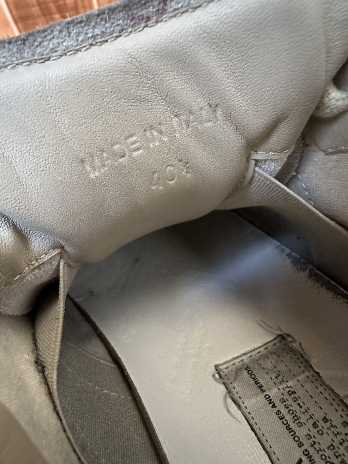 Maison Margiela Maison Margiela Replica GAT Gray/White Low Top Sneakers Size US 7.5 / EU 40-41 - 18 Thumbnail