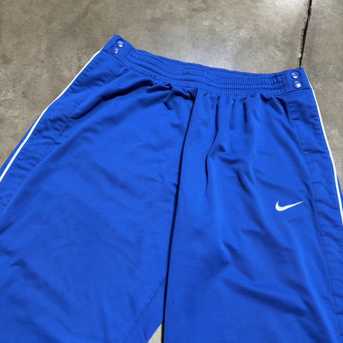 Nike Vintage Nike Tear Away Track Pants Side Button Snap Baggy Size US 29 - 5 Thumbnail