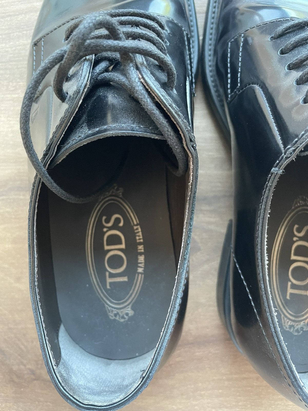 Tod's Tod’s lace-up dress shoes Size US 7 / EU 40 - 4 Thumbnail