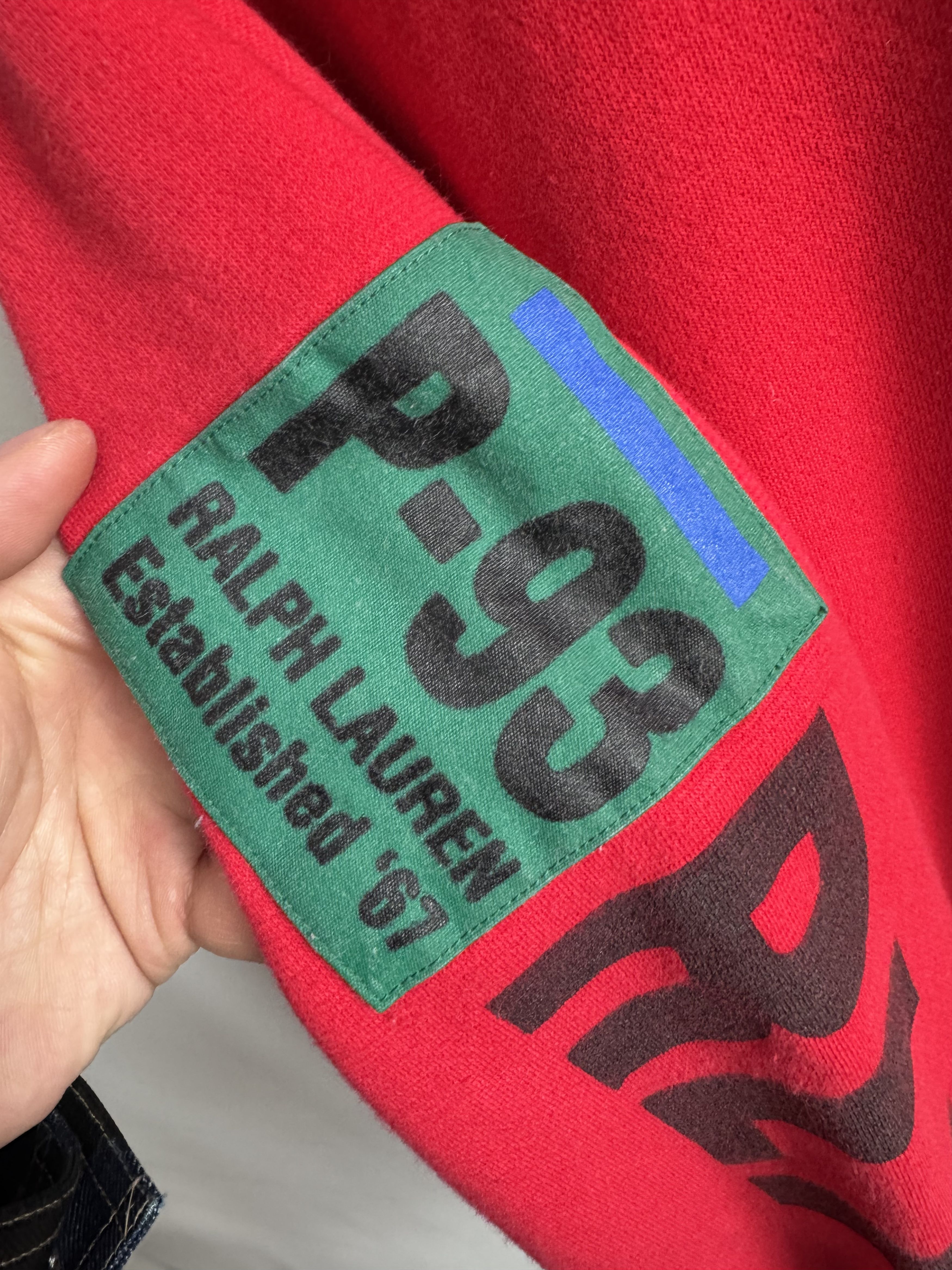 Polo Ralph Lauren 90s Ralph Lauren P-93 Sweatshirt Size S Size US S / EU 44-46 / 1 - 3 Thumbnail