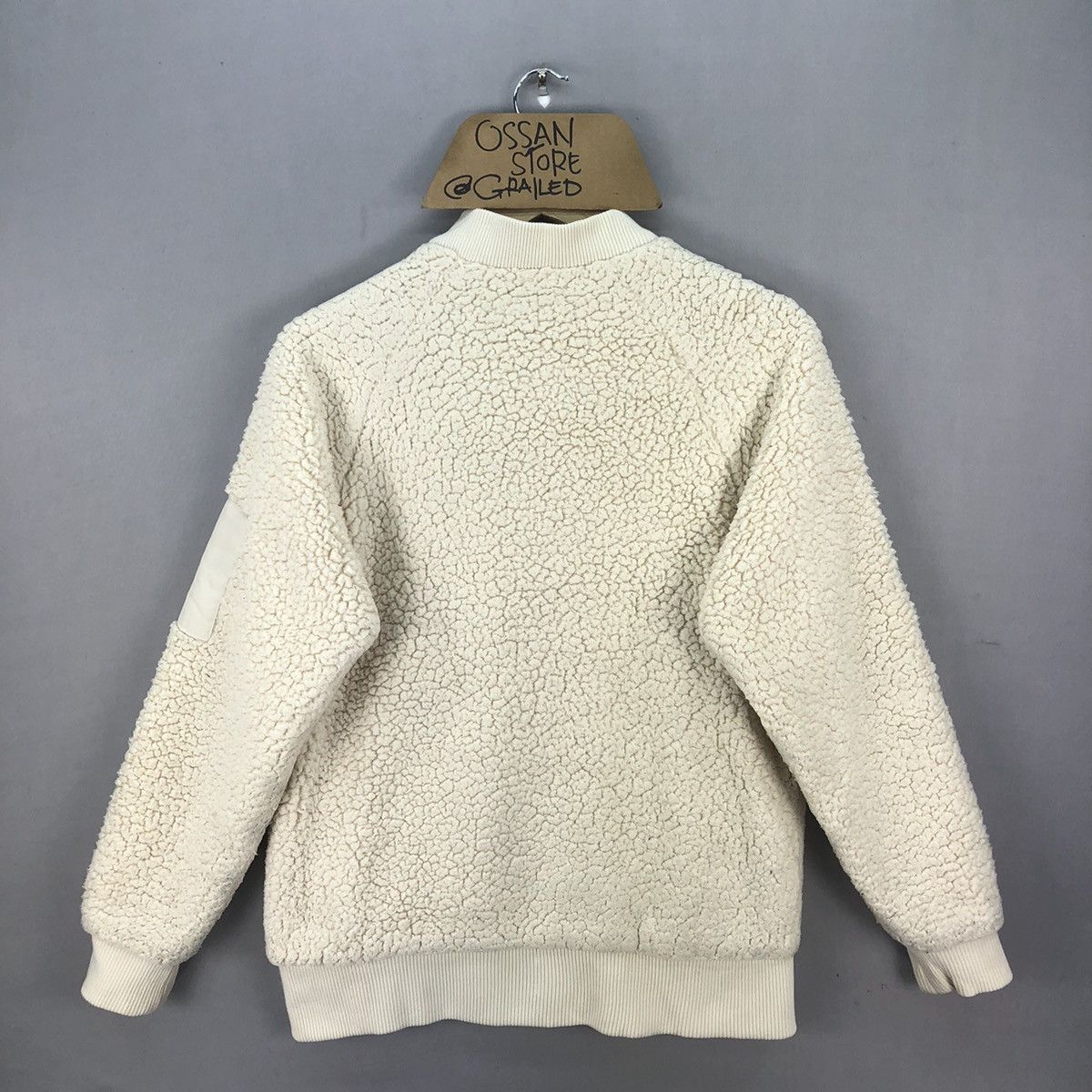 Japanese Brand 🇯🇵 Roxy Zipper Up Sherpa Quilted Jacket Size US M / EU 48-50 / 2 - 14 Thumbnail