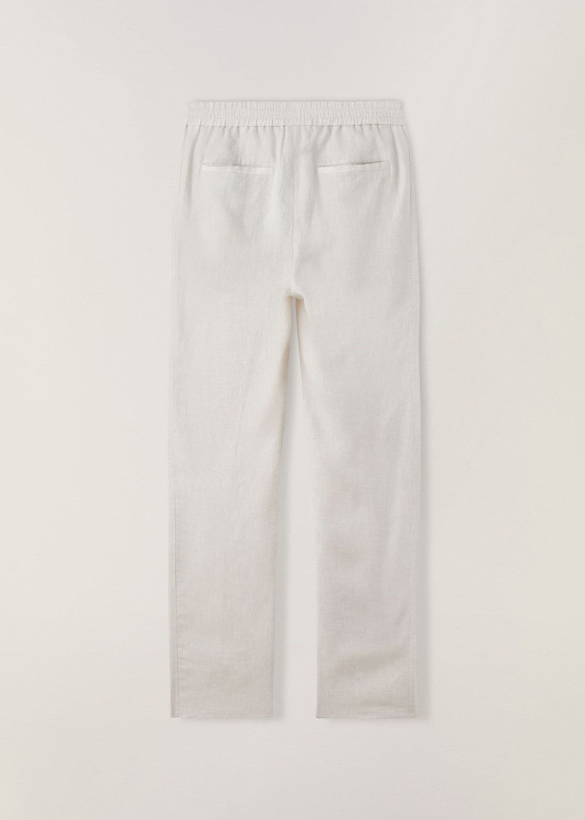 Loro Piana o1srvl11e1024 Gadd Leisure Pant in White Size US 36 / EU 52 - 2 Thumbnail