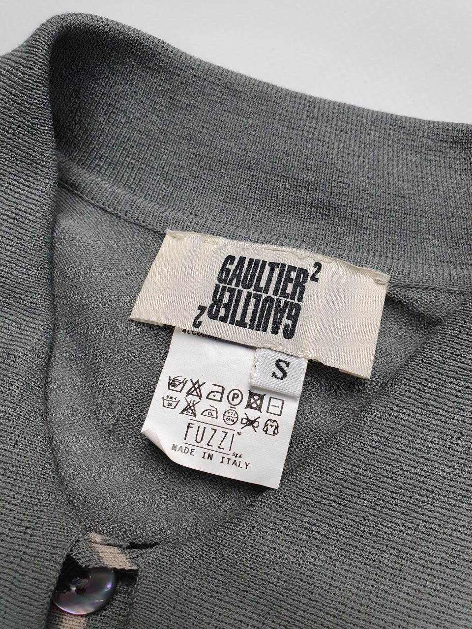 Jean Paul Gaultier Jean Paul Gaultier Rare lightweight mesh Polo T-shirt Size US S / EU 44-46 / 1 - 3 Thumbnail