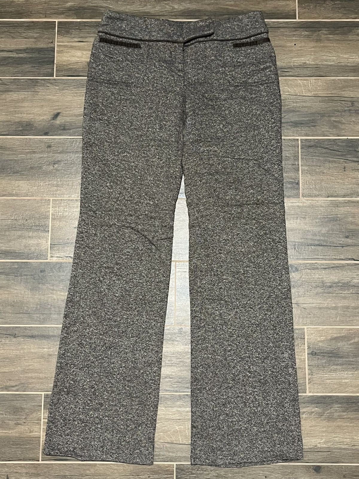 Dolce & Gabbana SOFT COZY Wool Heavy Trousers Size 30" / US 8 / IT 44 - 1 Thumbnail