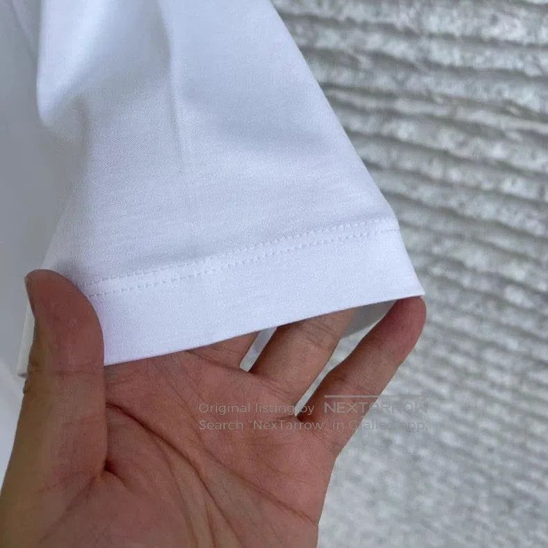 Brunello Cucinelli Brunello Cucinelli White V-Neck T-Shirt. Size US S / EU 44-46 / 1 - 3 Thumbnail