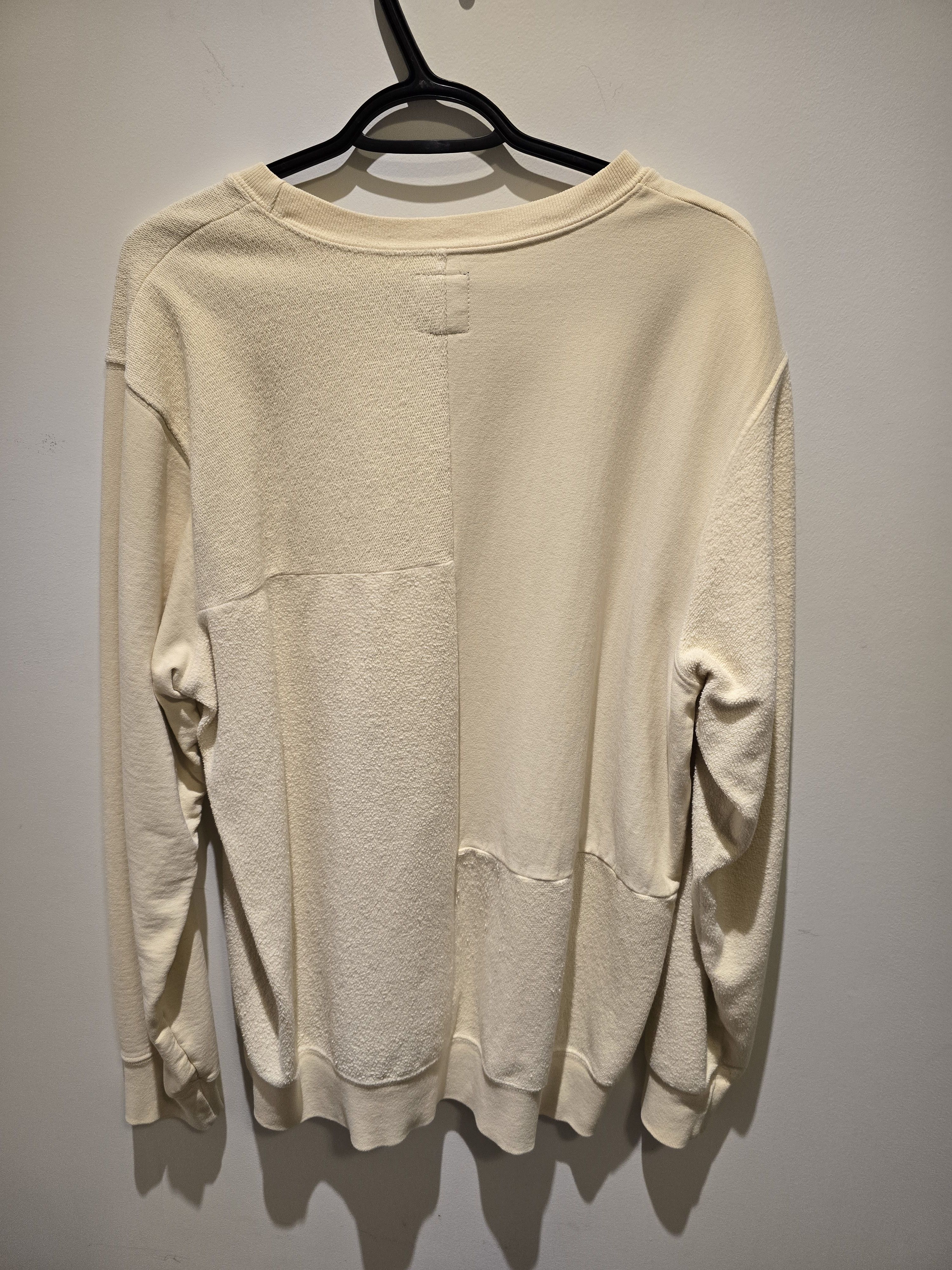 Brain Dead Brain Dead Cream Oversized Sweater Size US M / EU 48-50 / 2 - 2 Thumbnail