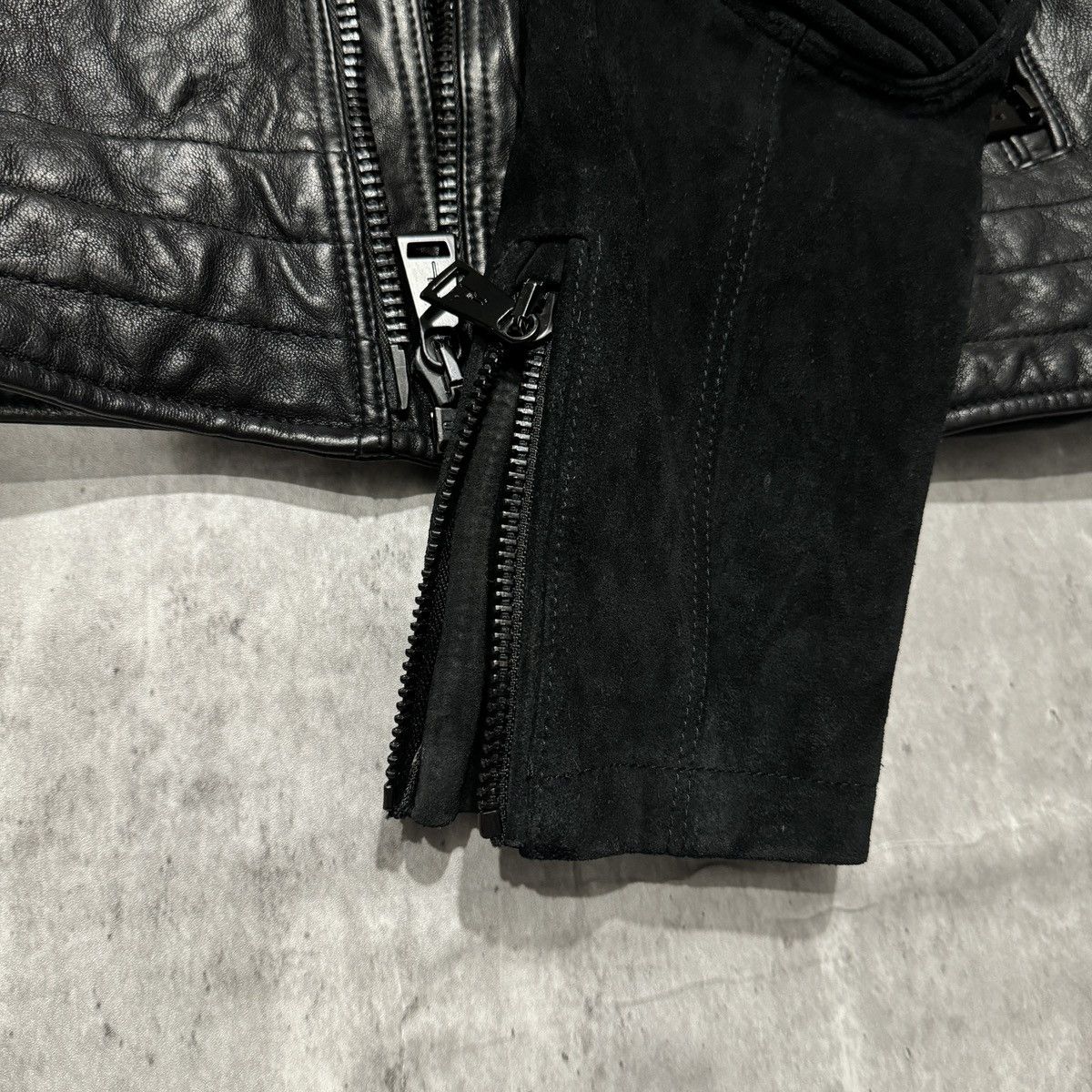 Ralph Lauren Ralph Lauren Black Label Leather Suede Moto Zip Jacket Size US S / EU 44-46 / 1 - 13 Thumbnail